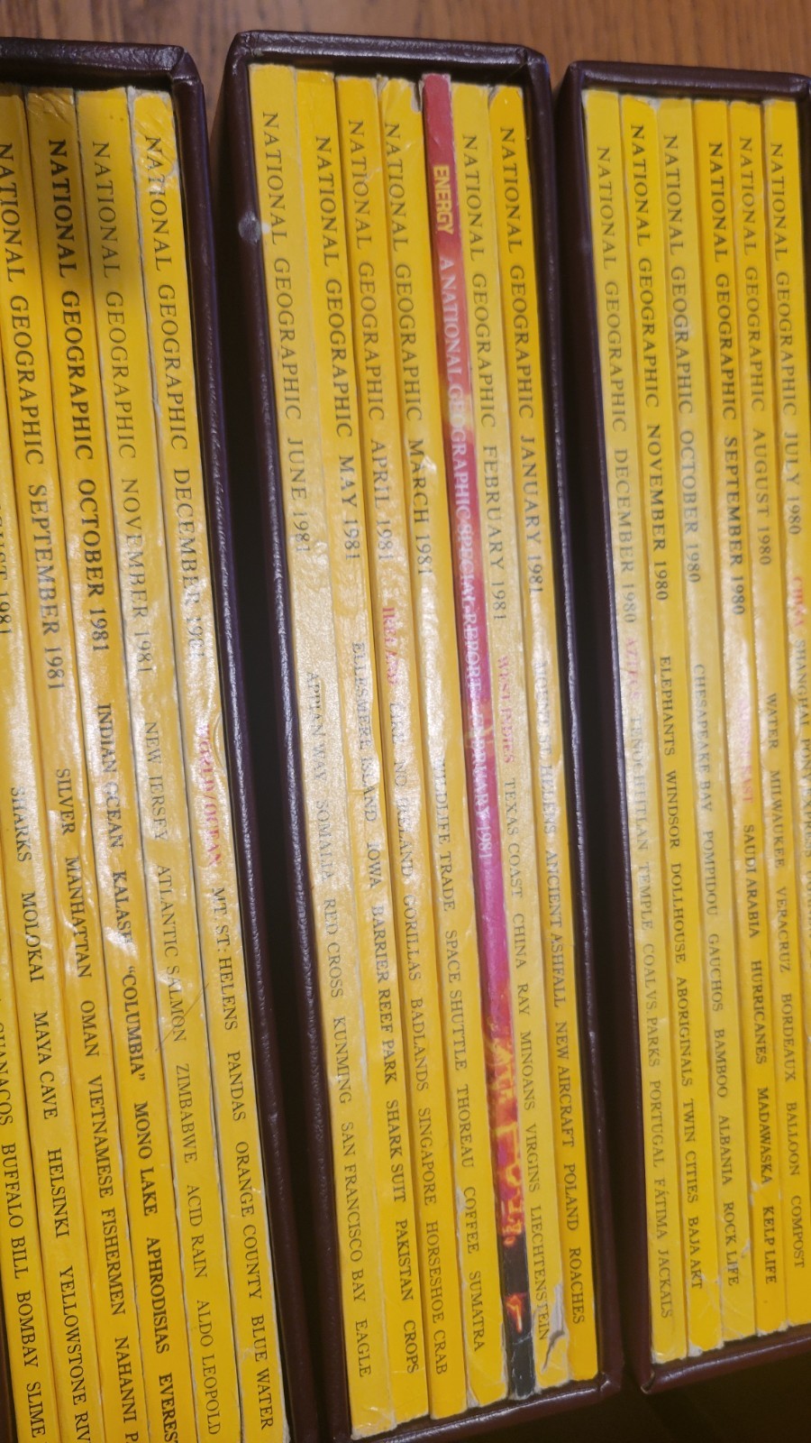 Complete 31-Yr National Geographic Collection 1978-2008 – 373 Issues – Sleeved