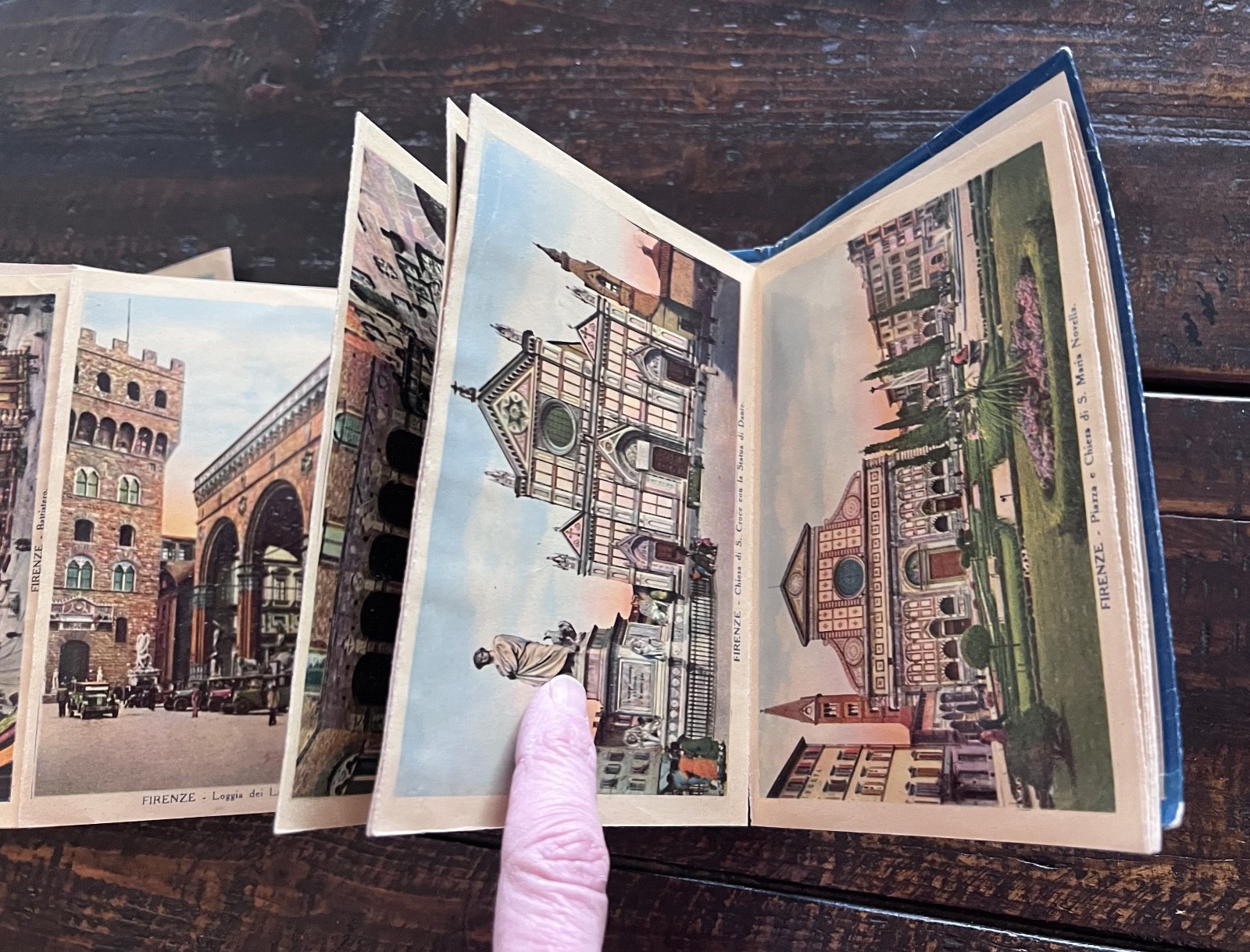 1920s Ricordo di Firenze 32 Verdute – Florence Italy Vintage Picture Book