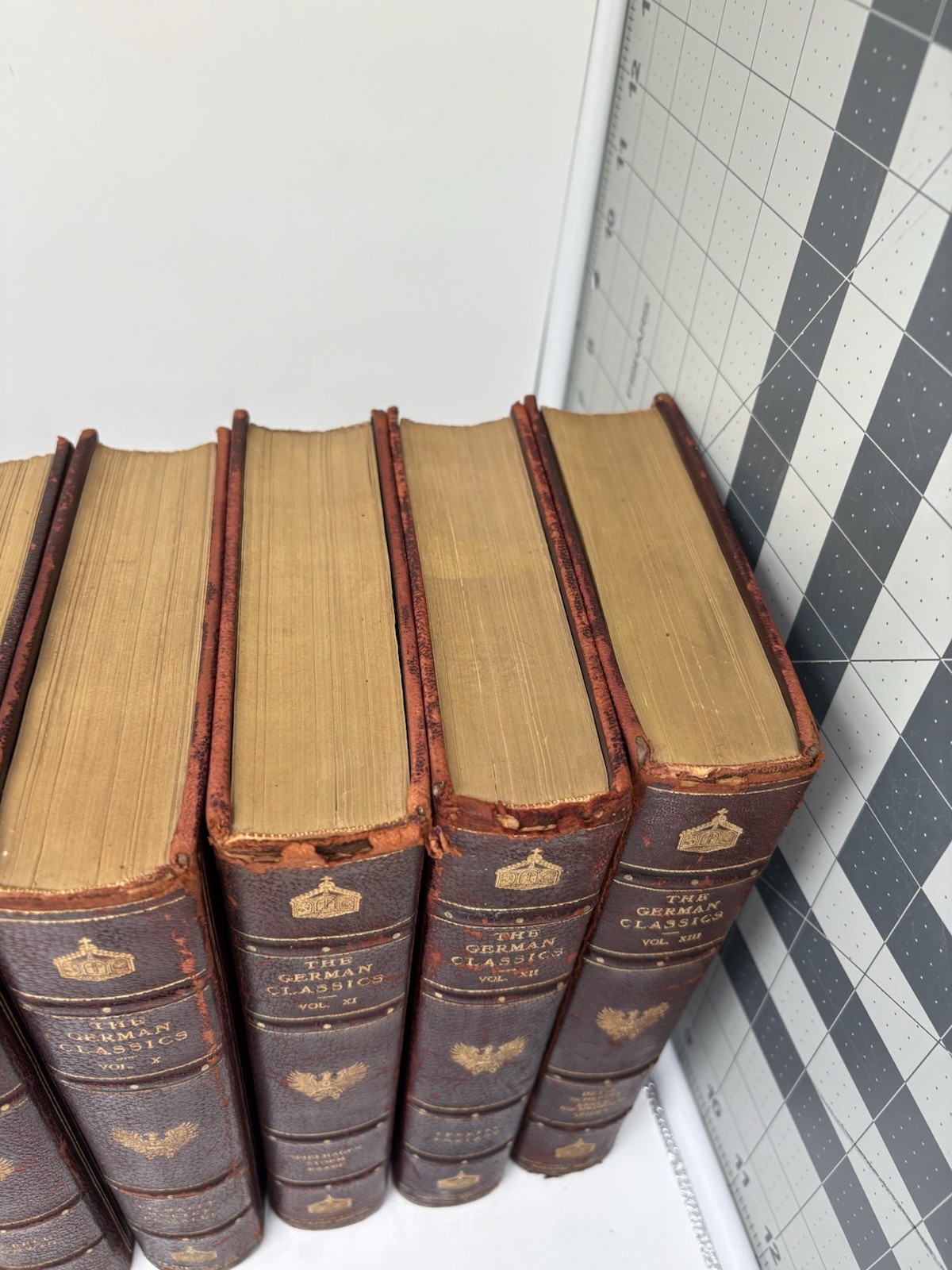Antique The German Classics Patrons Edition 1-13 volumes 1913-14 Year / Rare