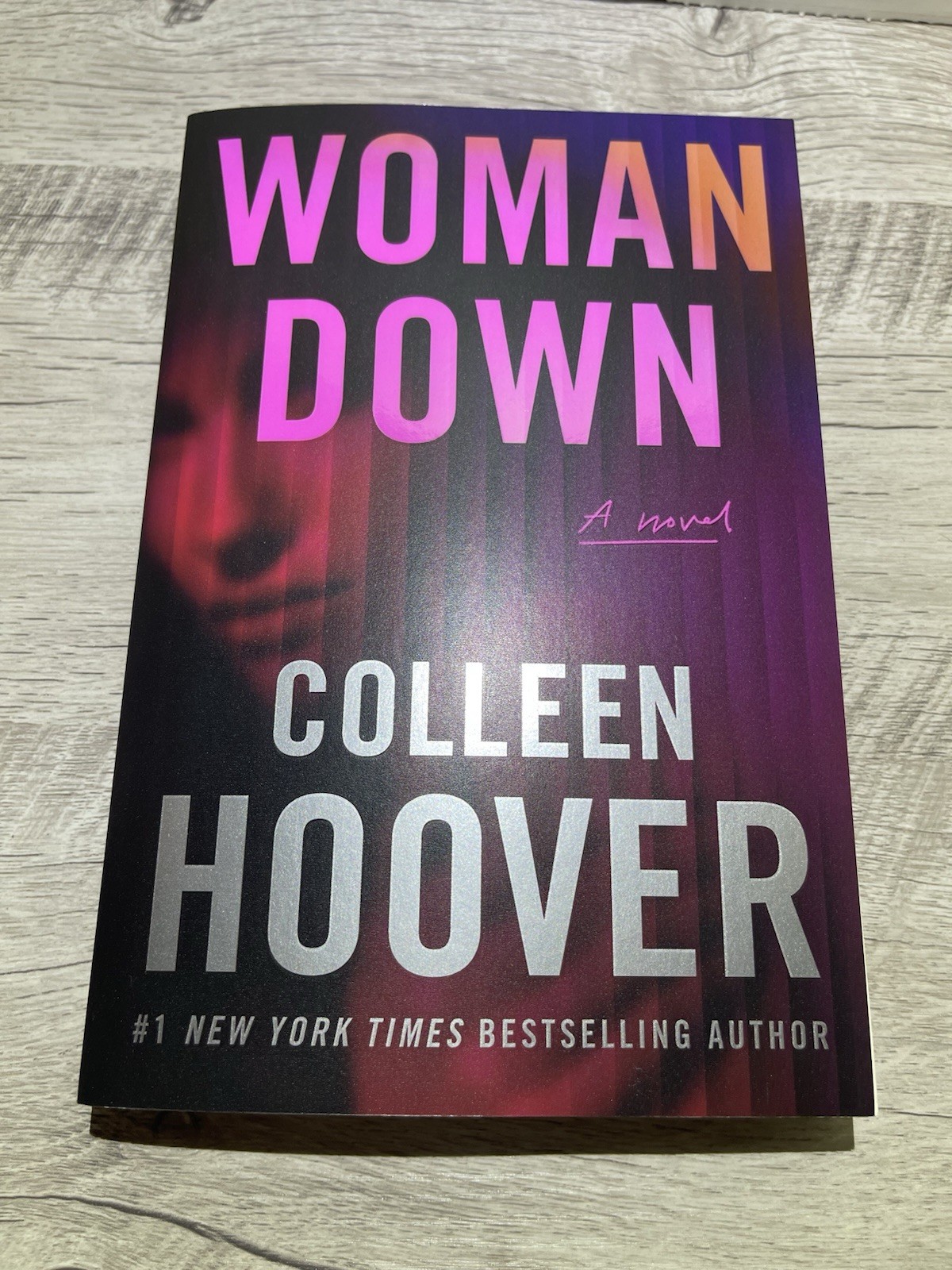 AUTOGRAPHED SIGNED Woman Down : A Novel by Colleen Hoover 2026, Trade Paperback