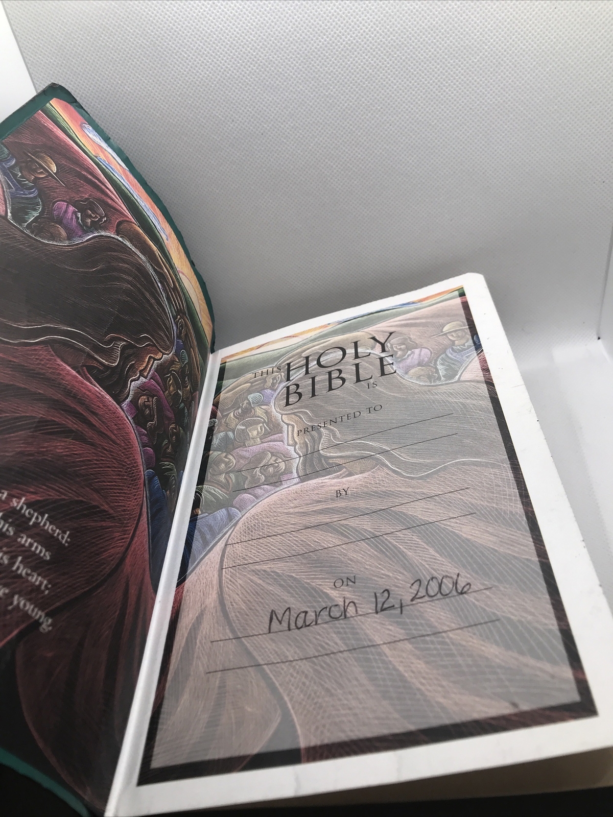 Holy Bible 2001 by Zondervan Staff Teal Imitation Leather NIV International