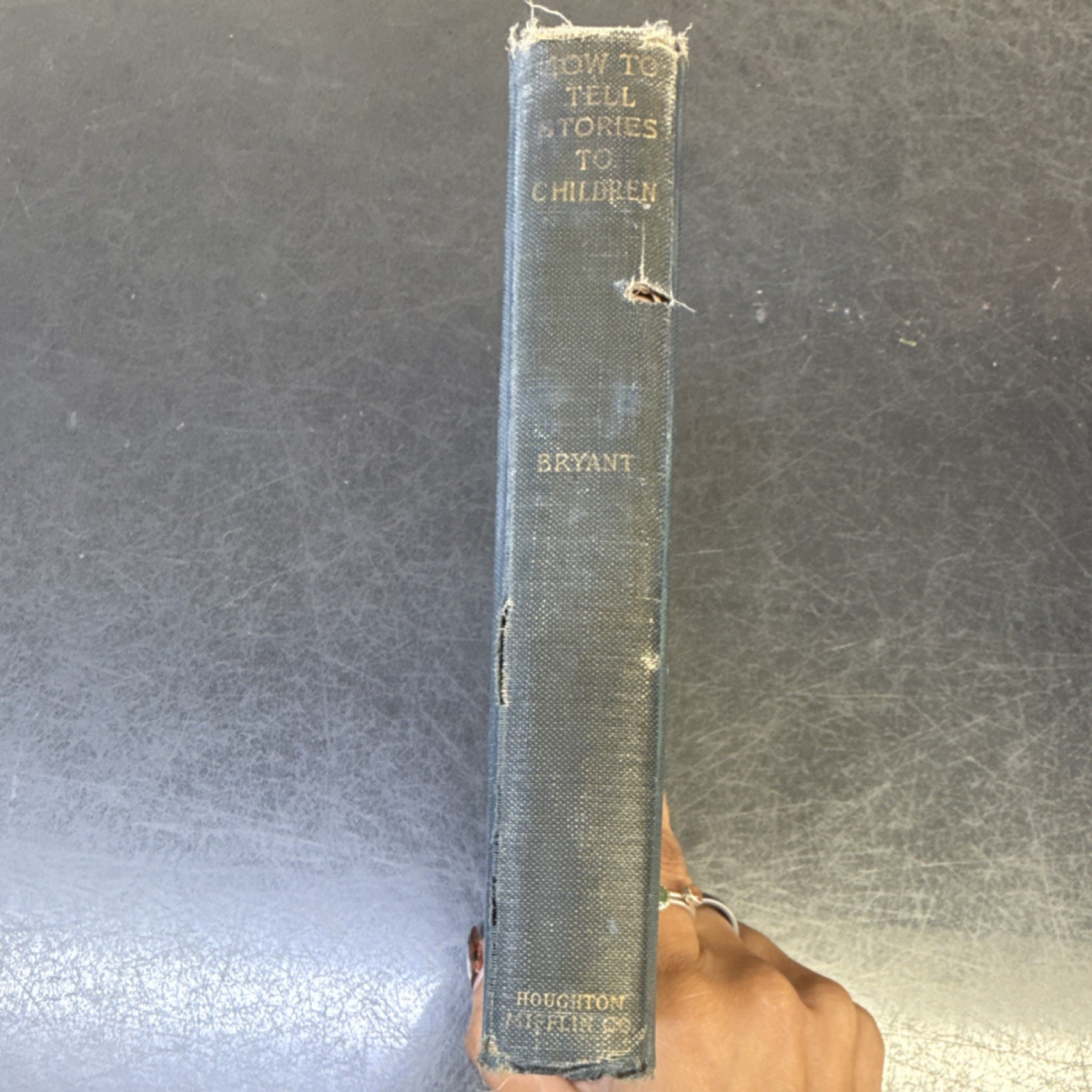 Sara Cone Bryant How to Tell Stories to Children Houghton Mifflin 1905 HC Ins