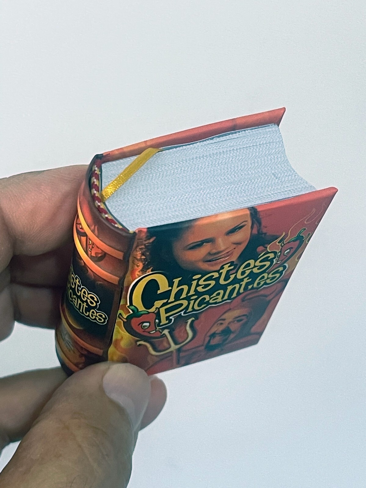 Chistes Picantes miniature book 441 pages more than 350 jokes spanish adults
