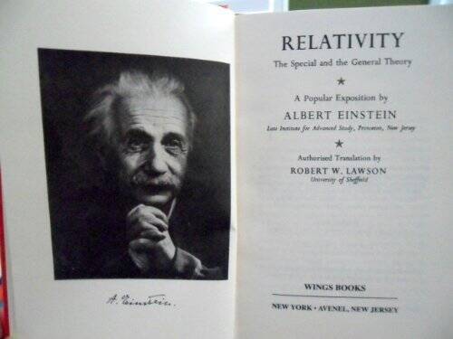 Relativity: The Special and the General Theory – Paperback – GOOD