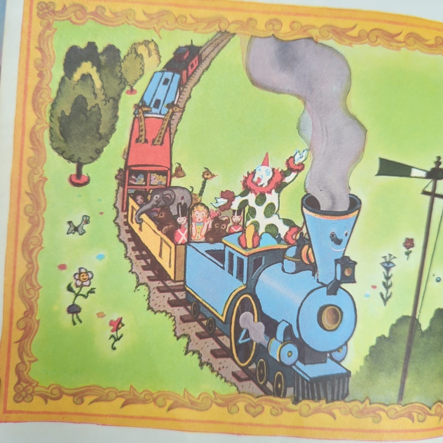Vintage 1960s Little Engine That Could Book Watty Piper 1961 Platt & Munk NY