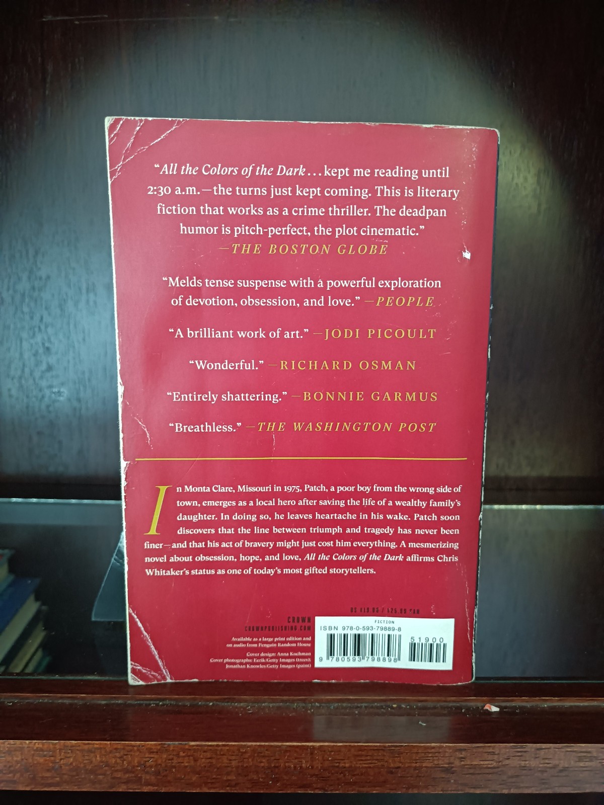 All the Colors of the Dark_Chris Whitaker_TPB_1st Edition_SIGNED_2024_Very Good
