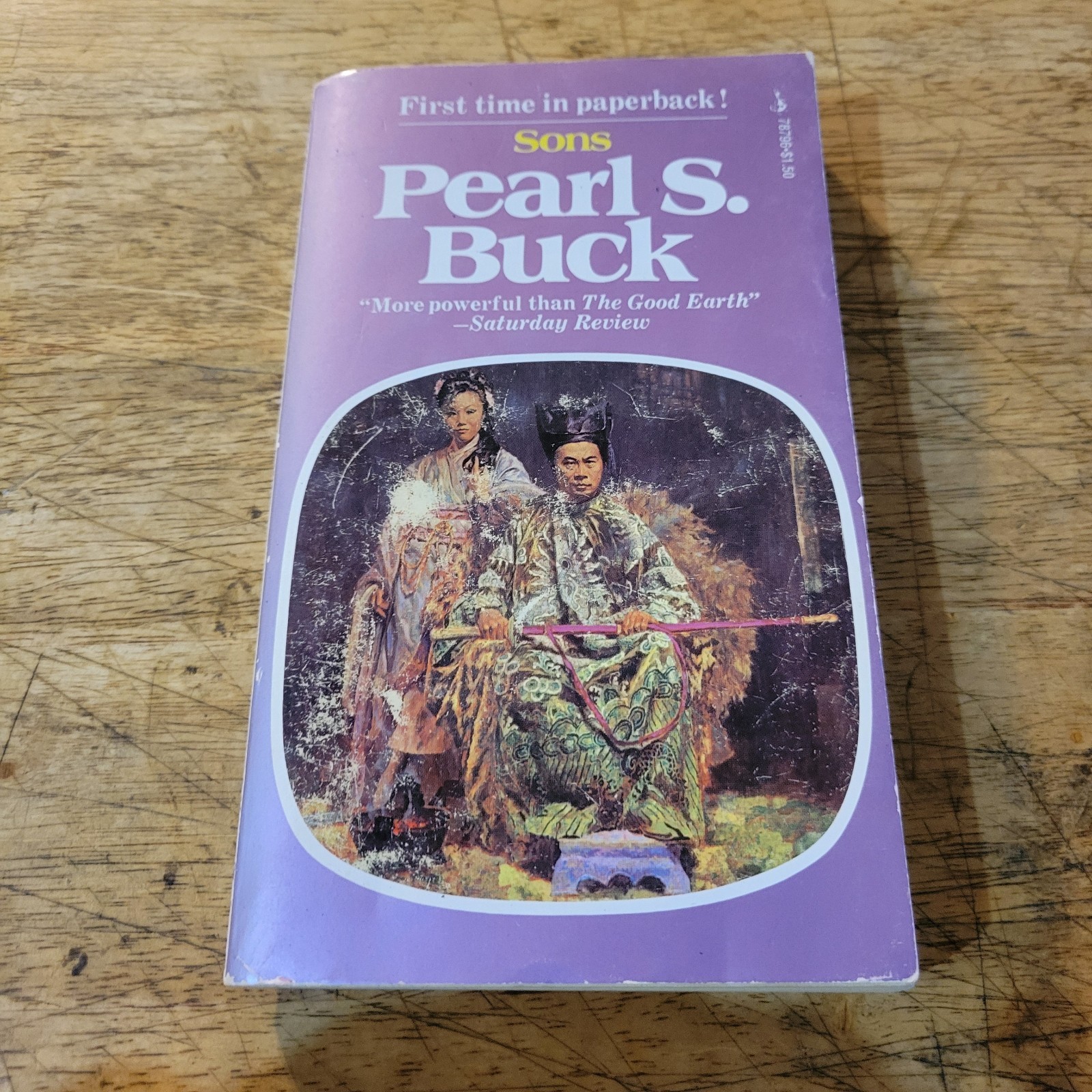 Sons by Pearl S. Buck [FIRST PAPERBACK PRINTING] 1975 • Pocket Books • The Good