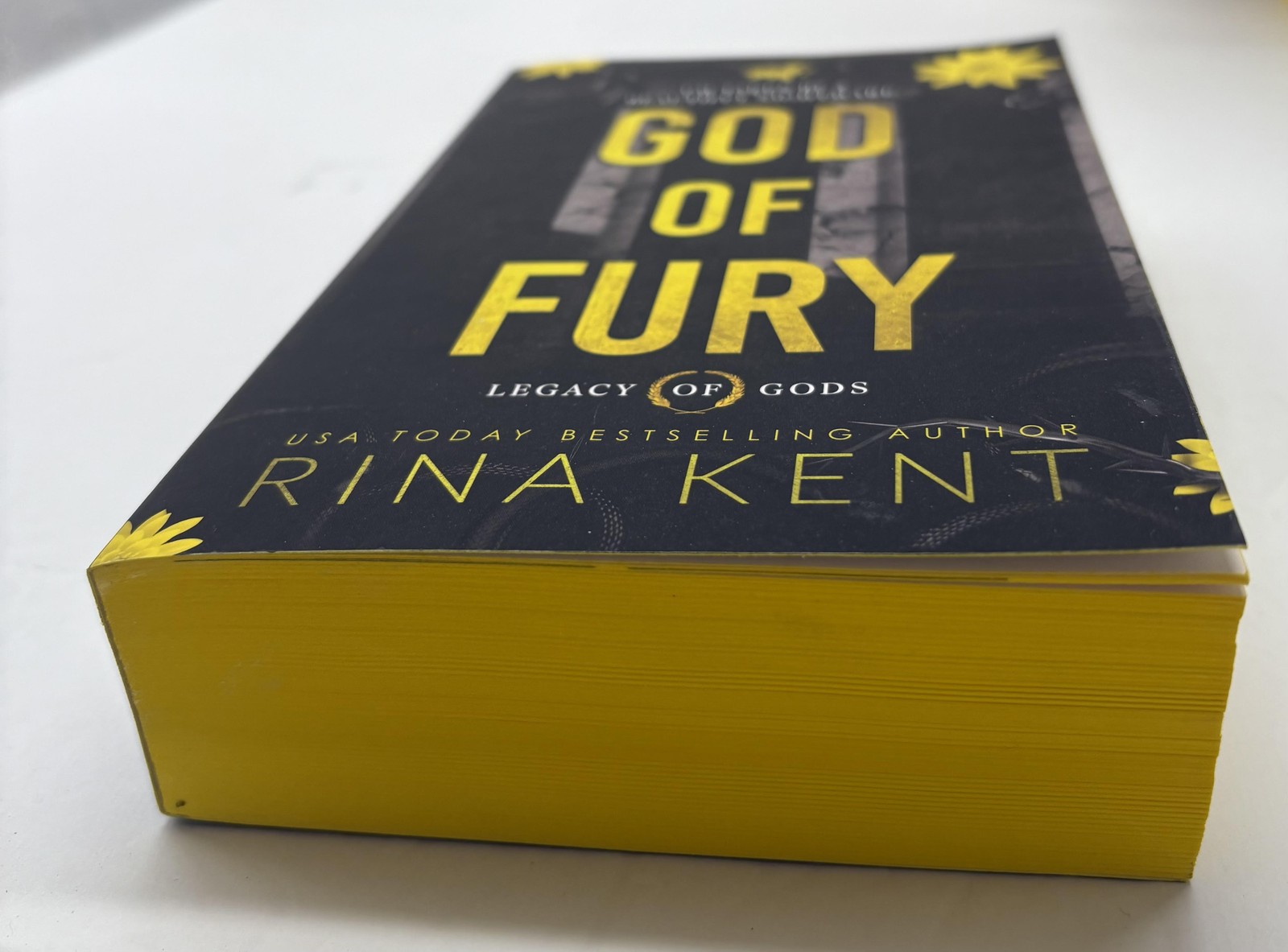 God of Fury by Rina Kent – Deluxe Edition with a Digitally Signed Bookplate
