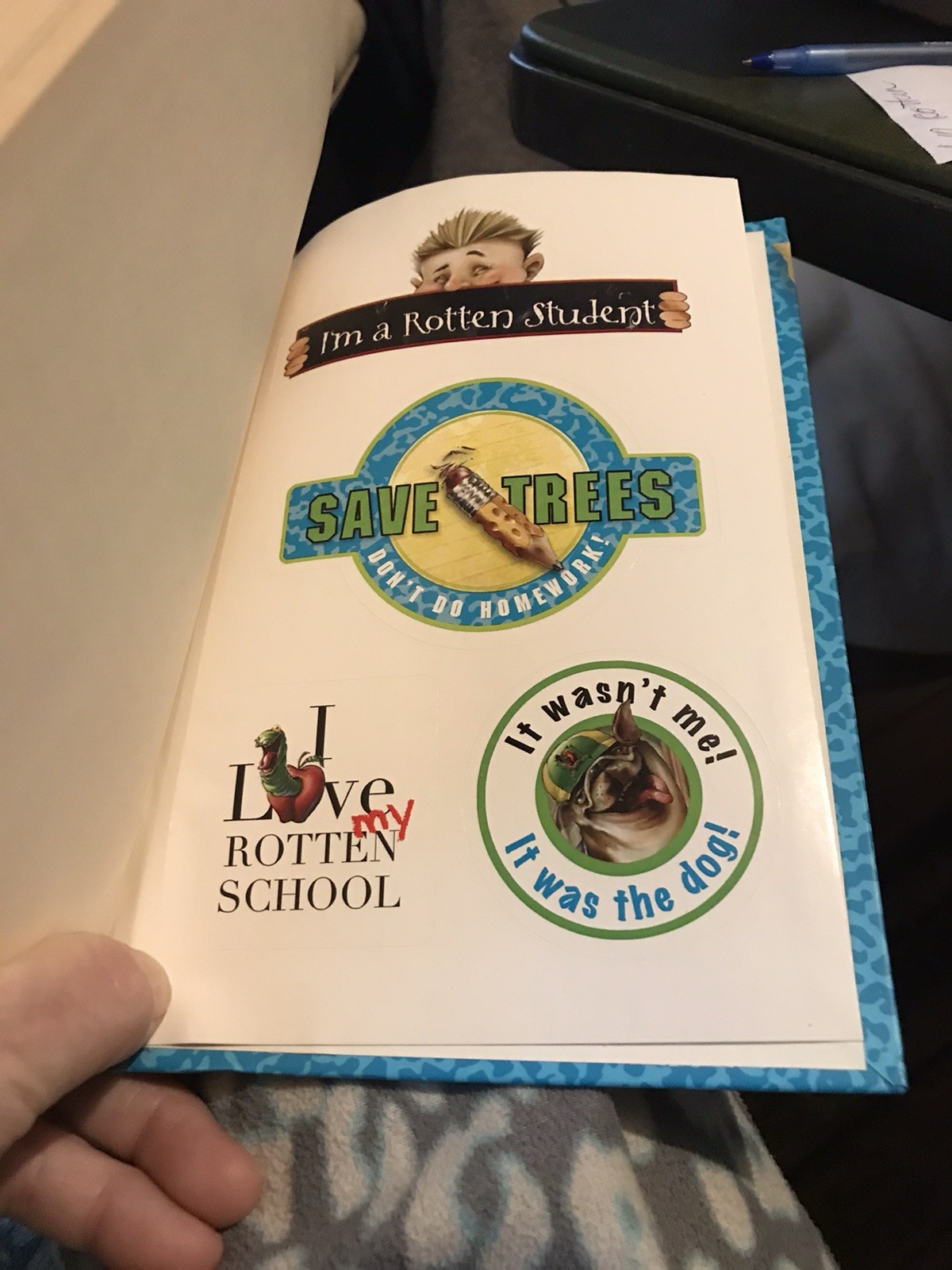 Complete Set 16 Rotten School HARDCOVER books 3 W/stickers ￼R.L. Stine 1-16
