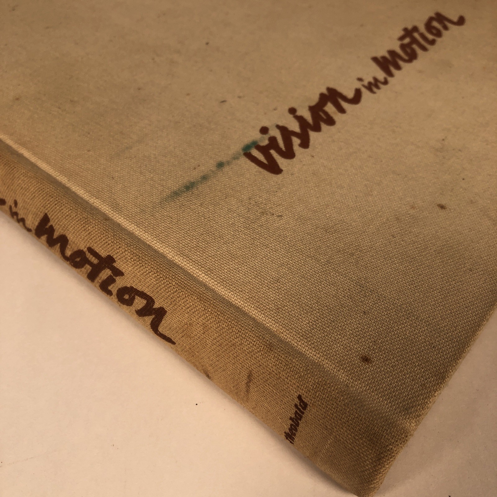 Vision in Motion by László Moholy-Nagy (1947 Hardcover) 1st Ed. / 4th Printing