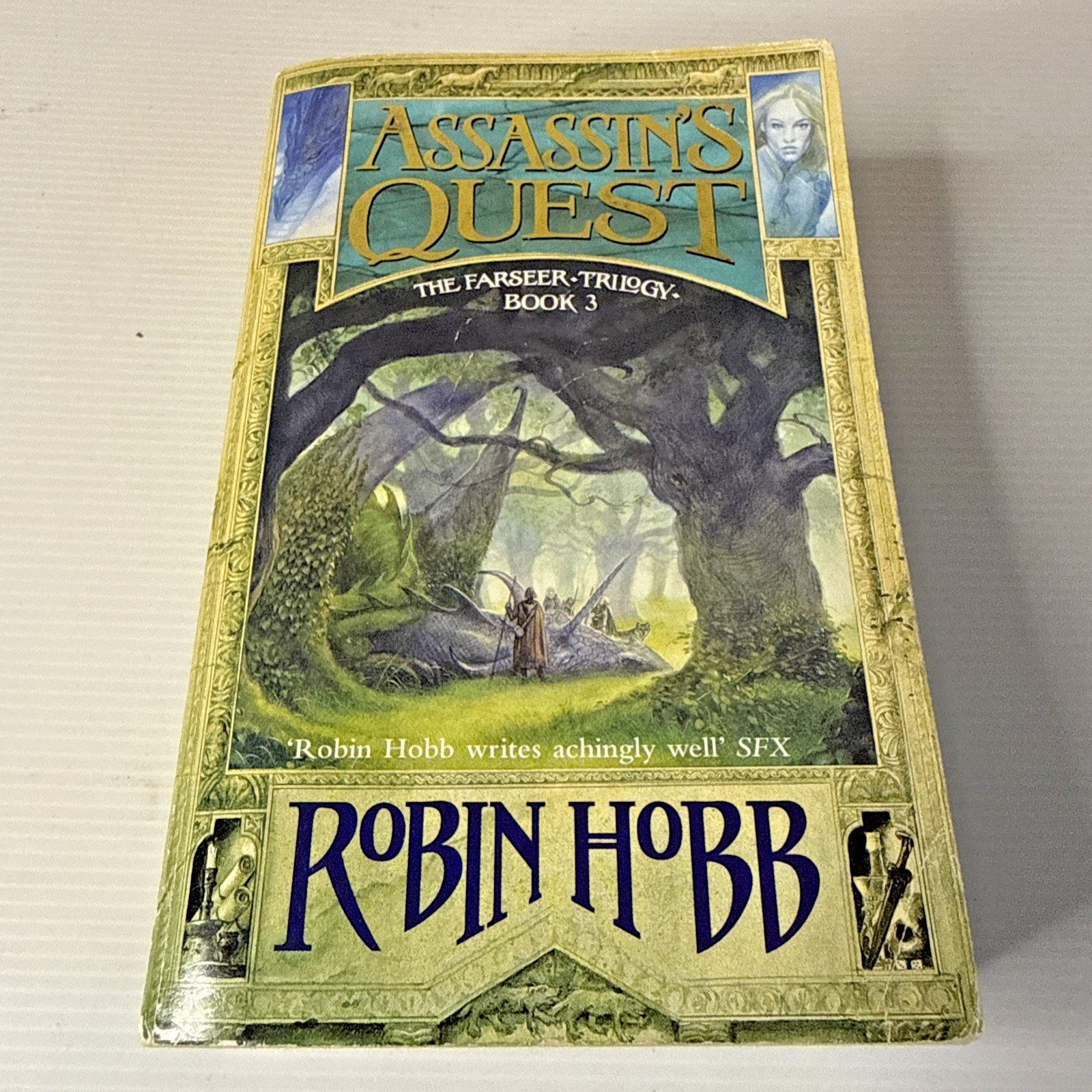 The Farseer Trilogy by Robin Hobb – 1996 UK Paperback Assassin’s Apprentice