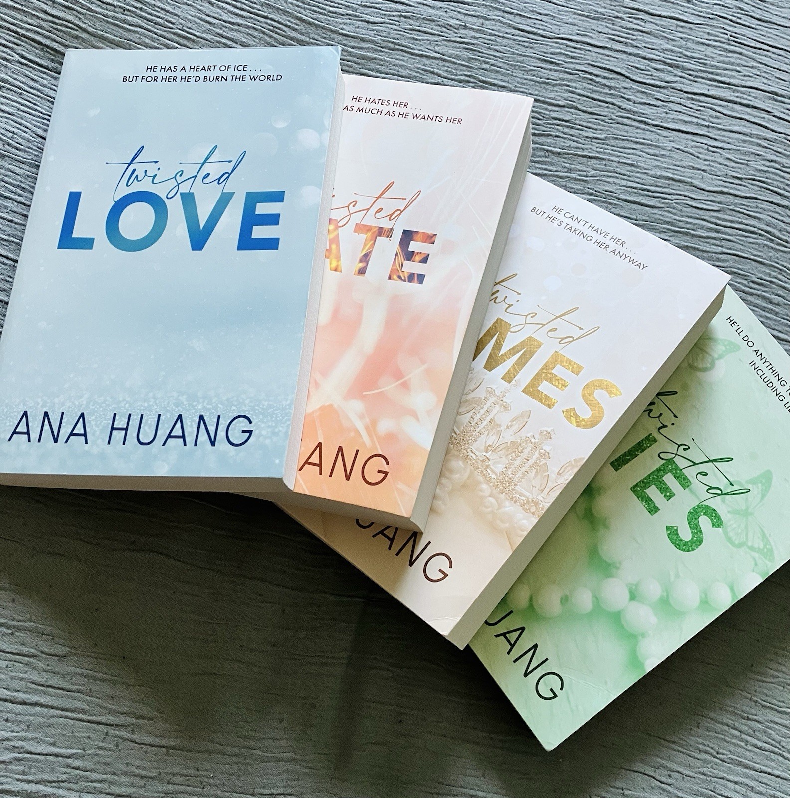 Twisted Series 4 Books Set By Ana Huang Paperback