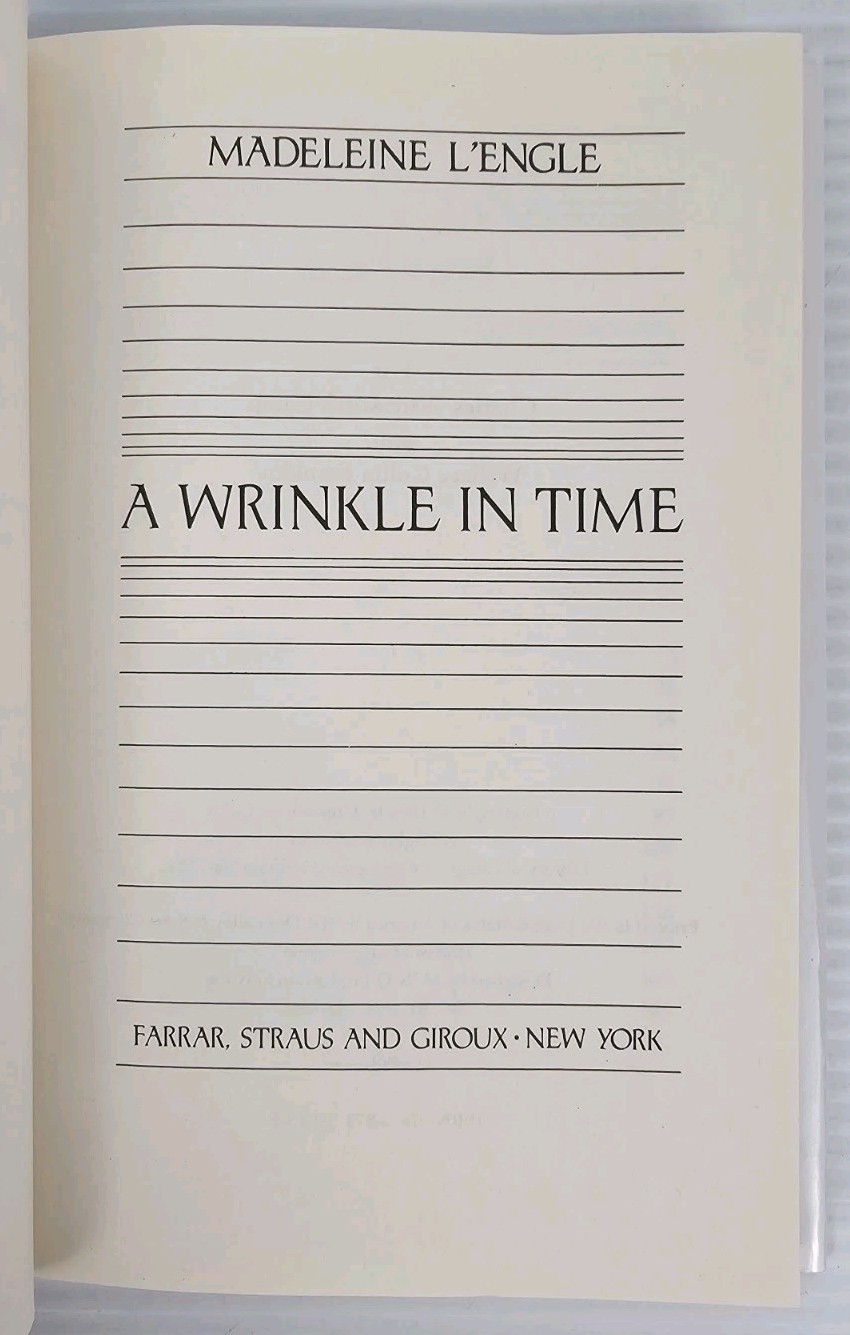 Madeleine L’Engle Book Set Wrinkle In Time, Swiftly Tilting Planet, Many Waters+
