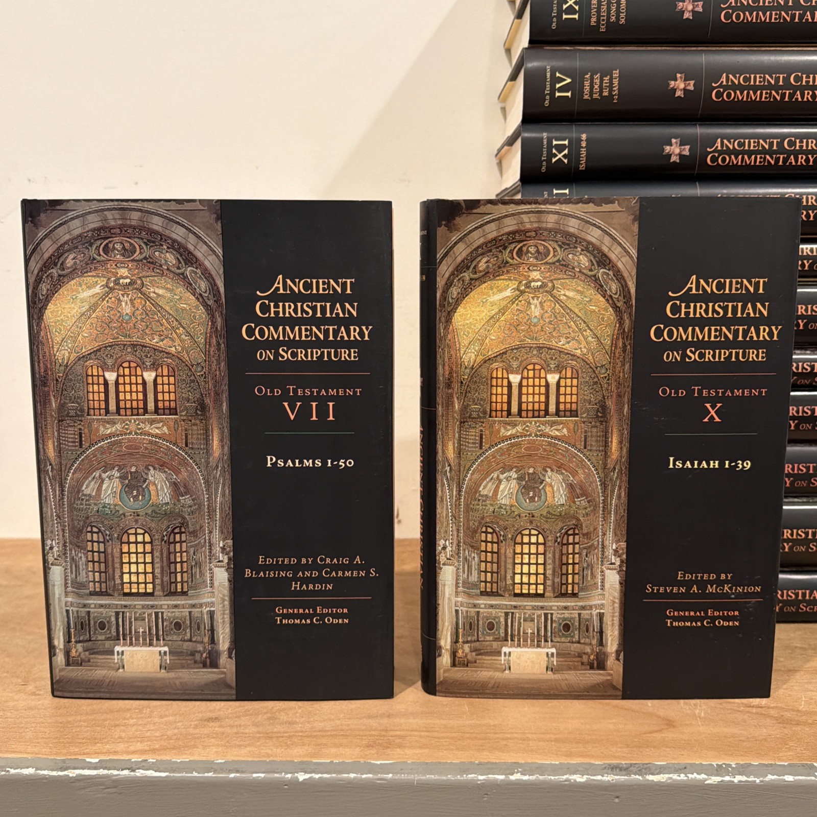 The Ancient Christian Commentary on Scripture [29 Volume Set] Hard Cover.