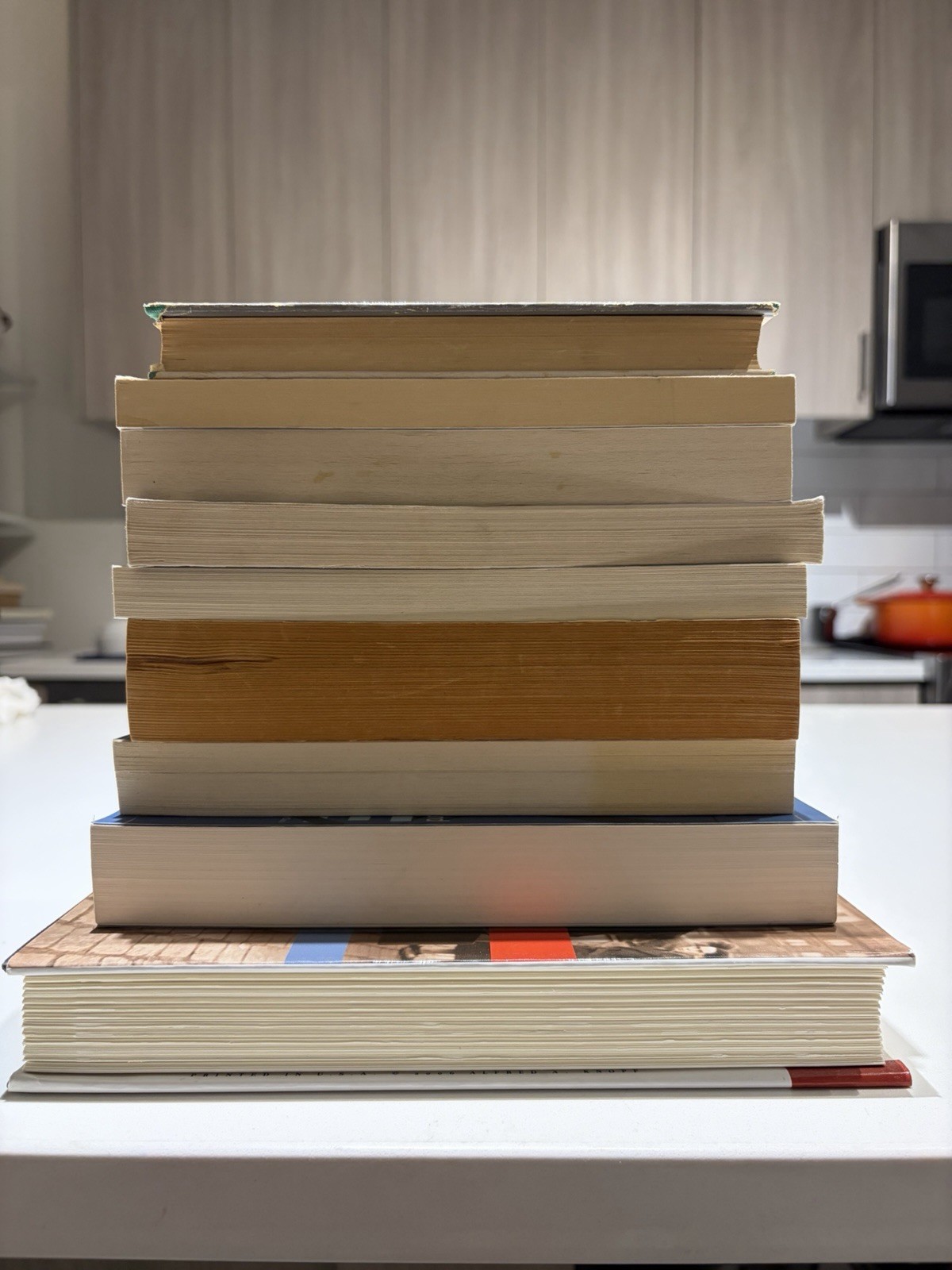 lot of 9 books (Albert Camus, Simone de Beauvoir, J.M.G. Le Clézio)