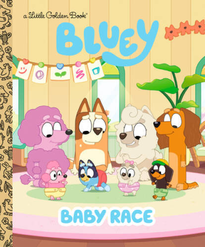 Baby Race (Bluey) (Little Golden Book) – Hardcover By Golden Books – GOOD