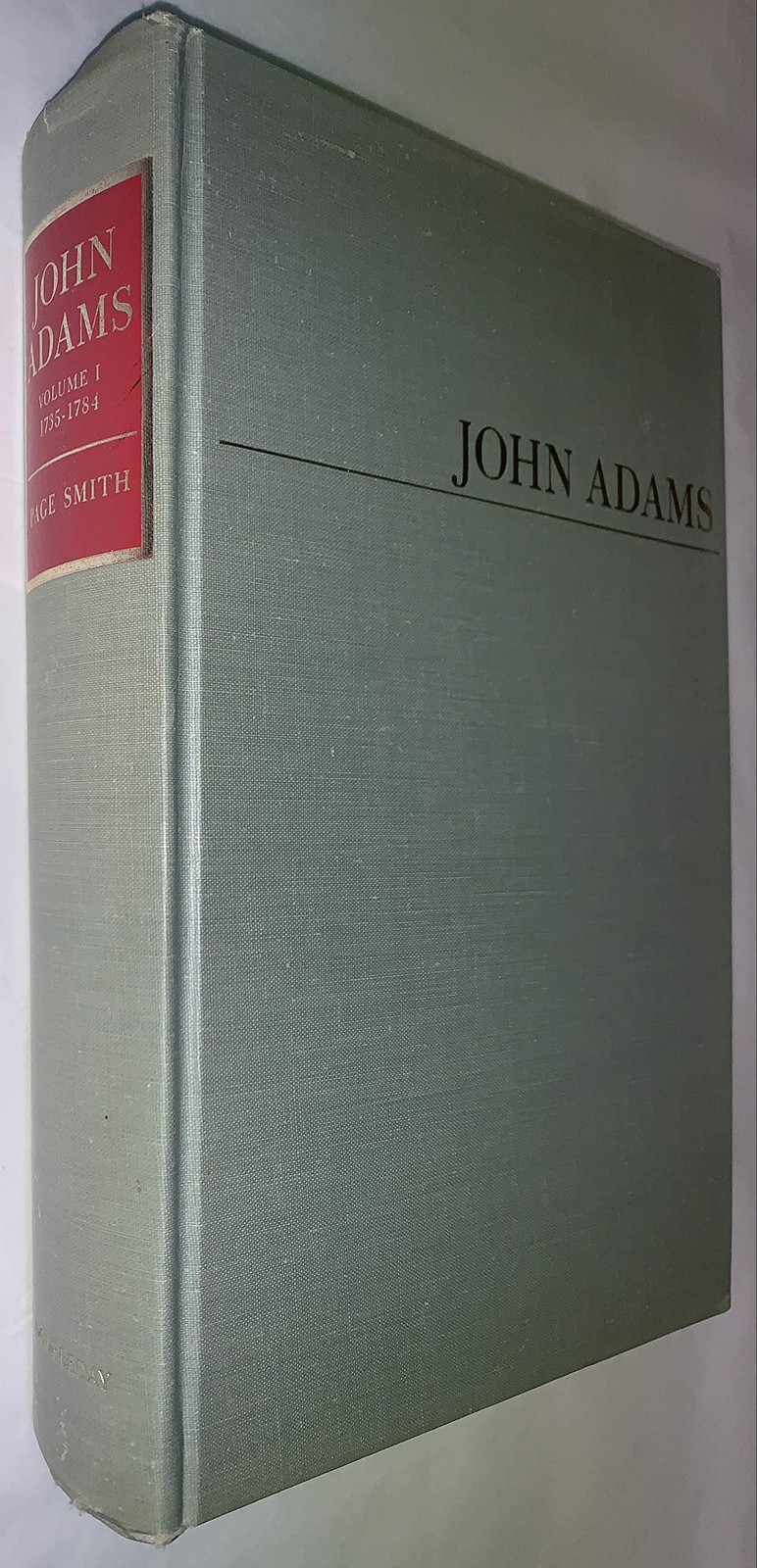 John Adams I: 1735-1784