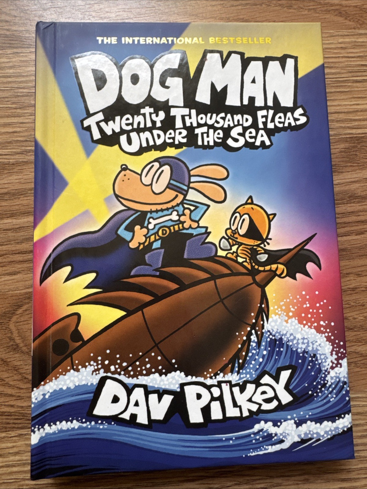 Scholastic Graphix Dog Man by Dav Pilkey – 5-Book Hardcover Set