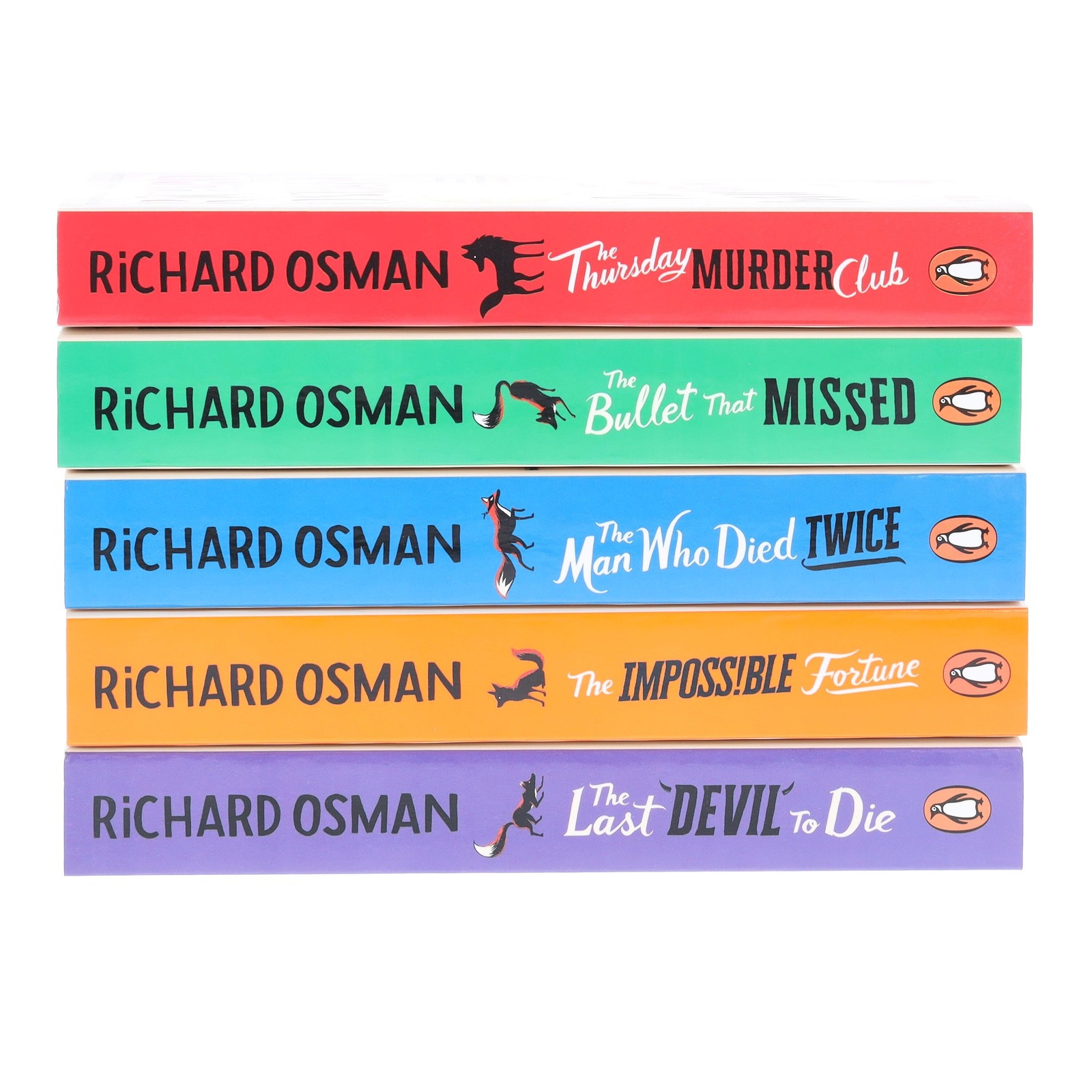 Thursday Murder Club Mysteries by Richard Osman 5 Books Set – Fic – PB