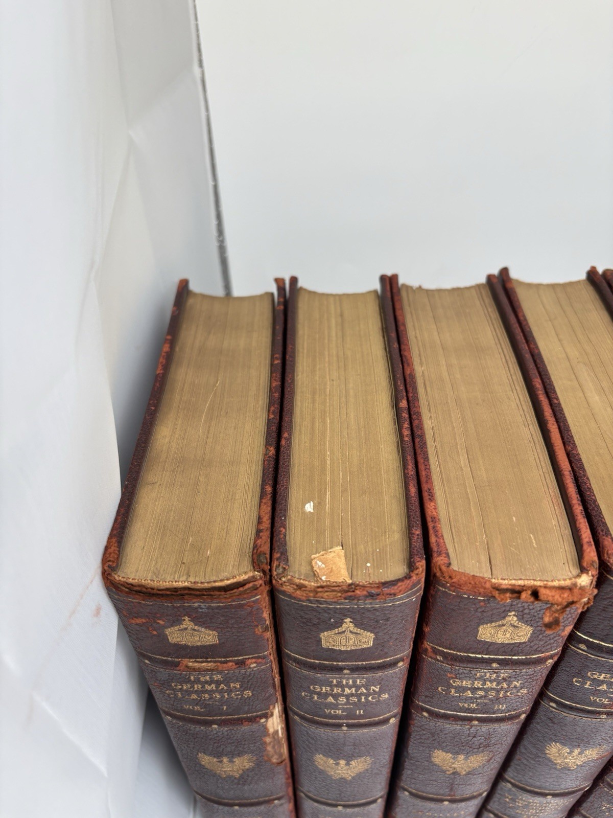 Antique The German Classics Patrons Edition 1-13 volumes 1913-14 Year / Rare