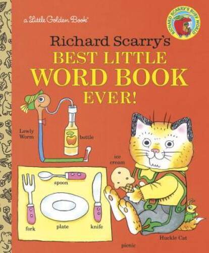Richard Scarry’s Best Little Word Book Ever (Little Golden Book) – VERY GOOD