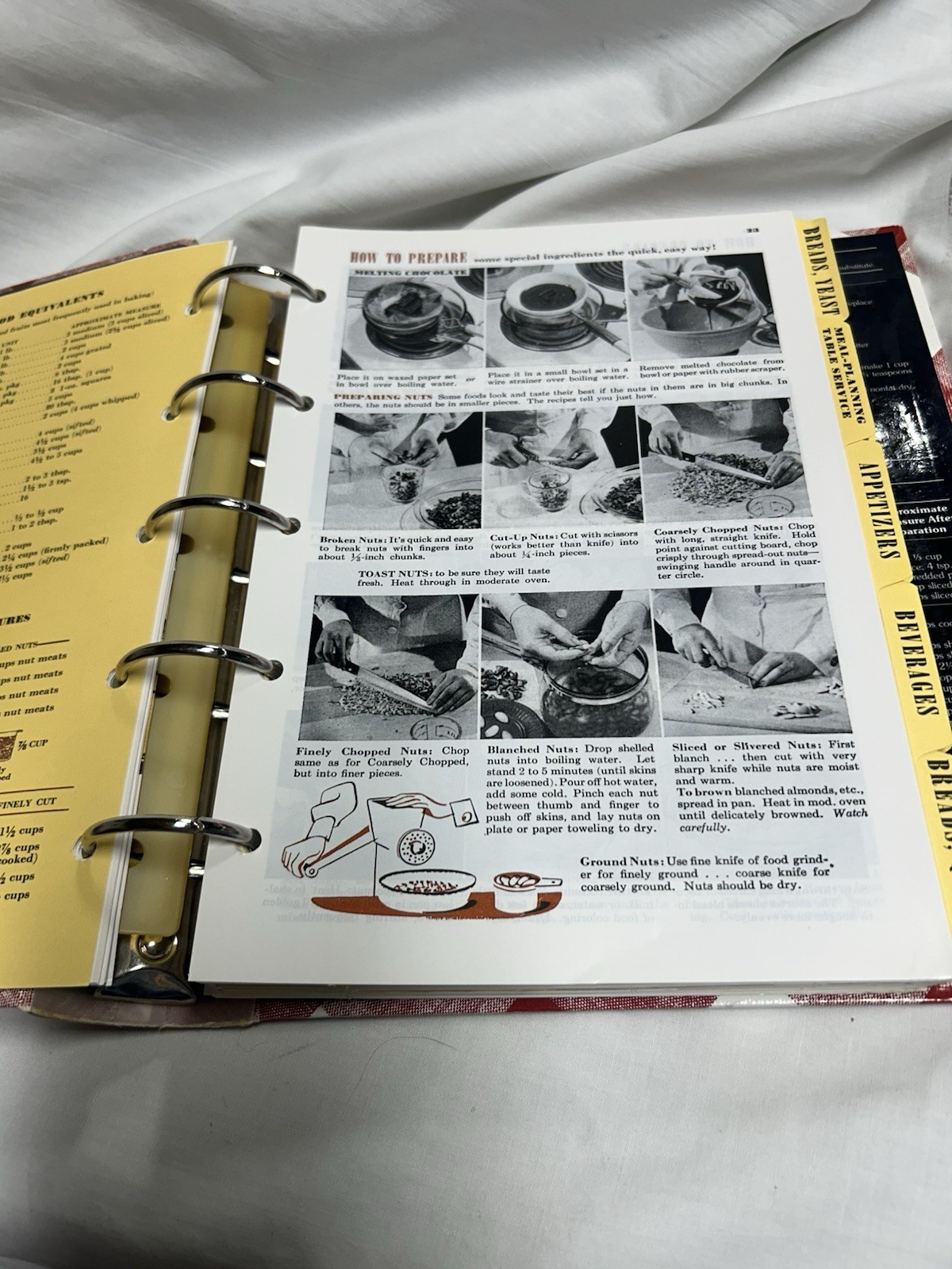 Better Homes and Garden New Cookbook 1998 Facsimile Edition of 1950