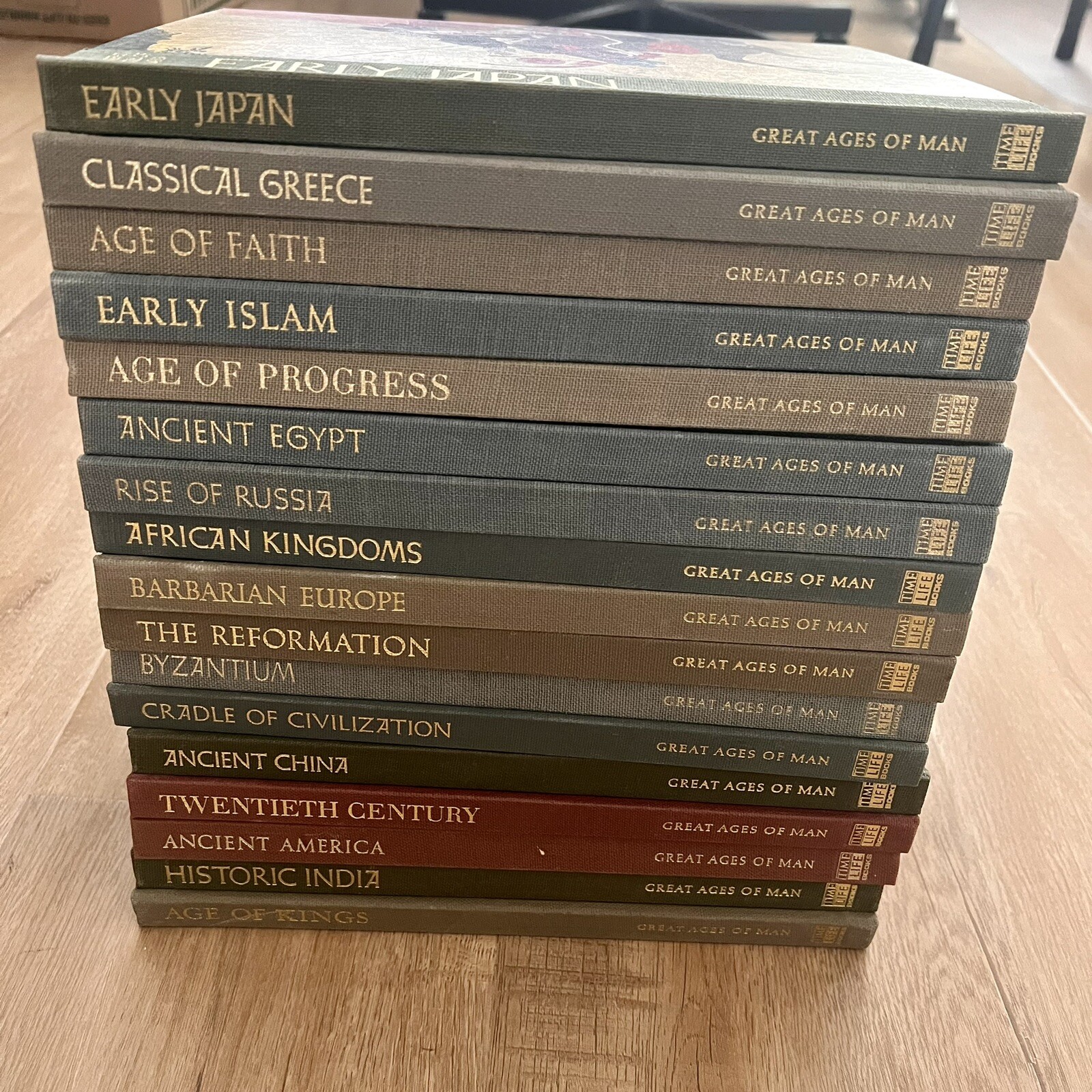 Vtg 60’s GREAT AGES OF MAN 17 Volumes Time Life Books HC Mint (ask For Single)
