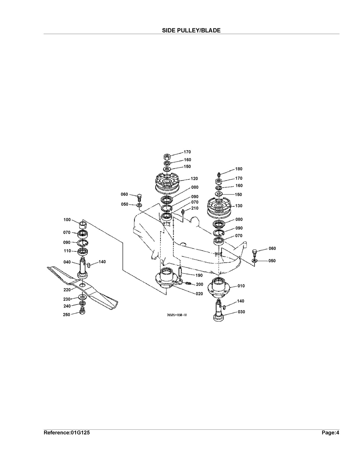 KUBOTA RC48-G20 Mower Deck Parts List Manual – STEEL WIRE BOUND – TOUGH COVERS