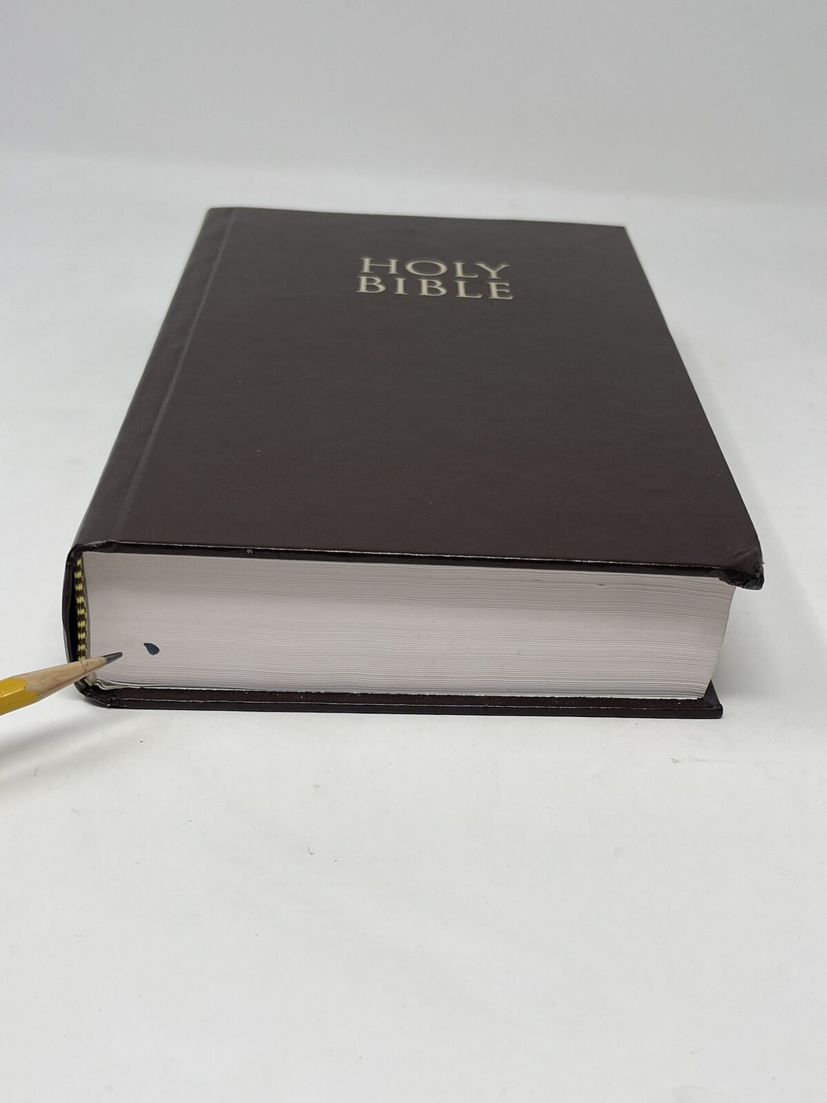 Holy Bible Large Type by Zondervan Staff 2011, Hardcover / large print Pew