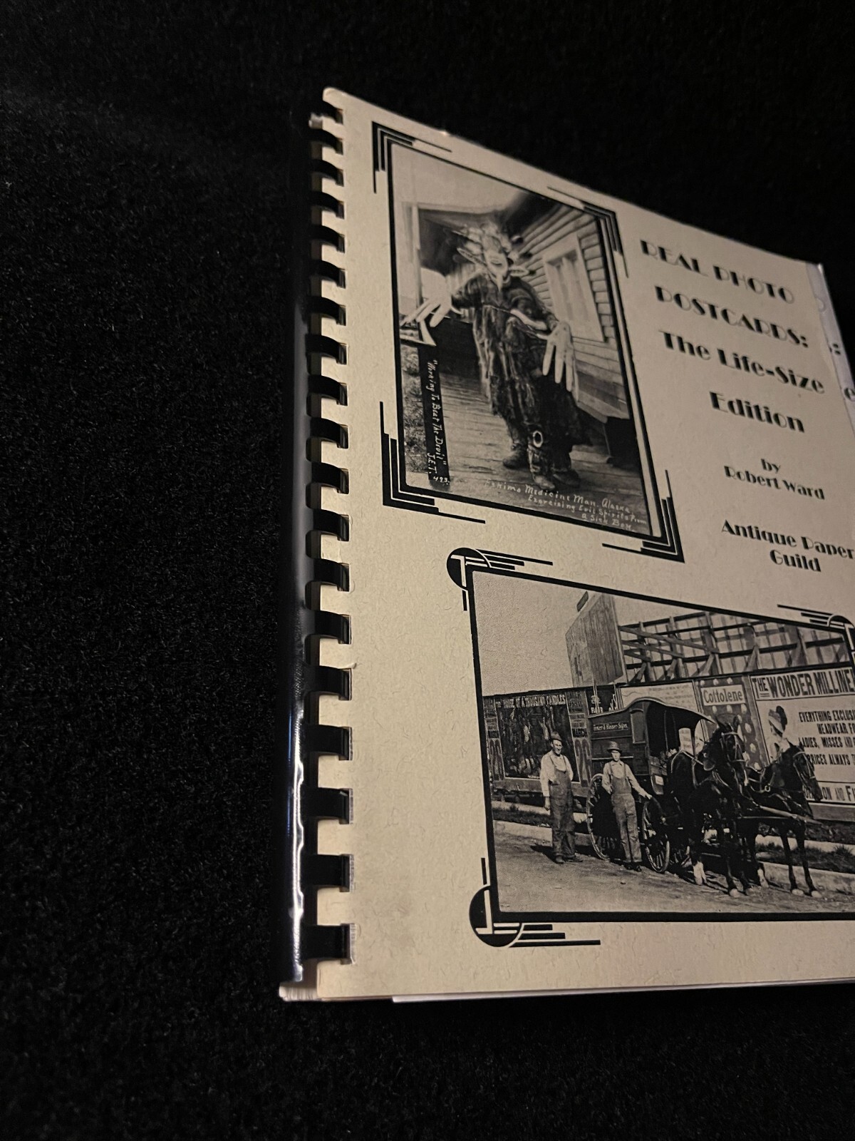 Real Photo Postcards, Life-Size Edition by Robert Ward (Plastic Comb) Very Good