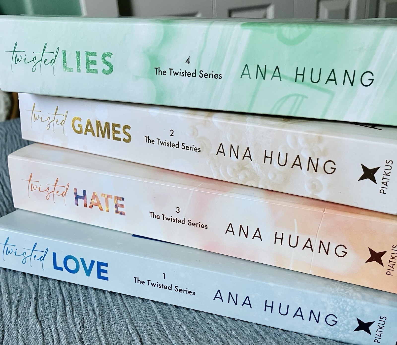 Twisted Series 4 Books Set By Ana Huang Paperback