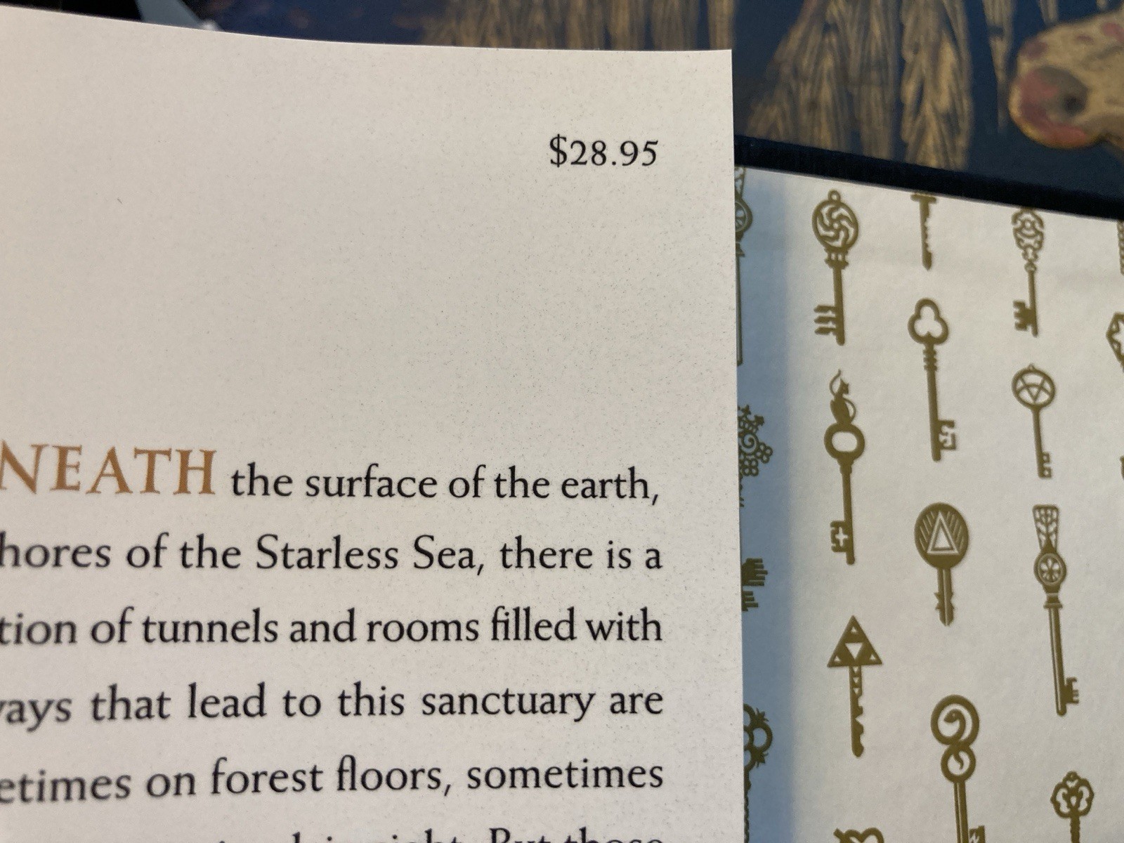 Erin Morgenstern The Starless Sea First Edition Hardcover Signed Doubleday