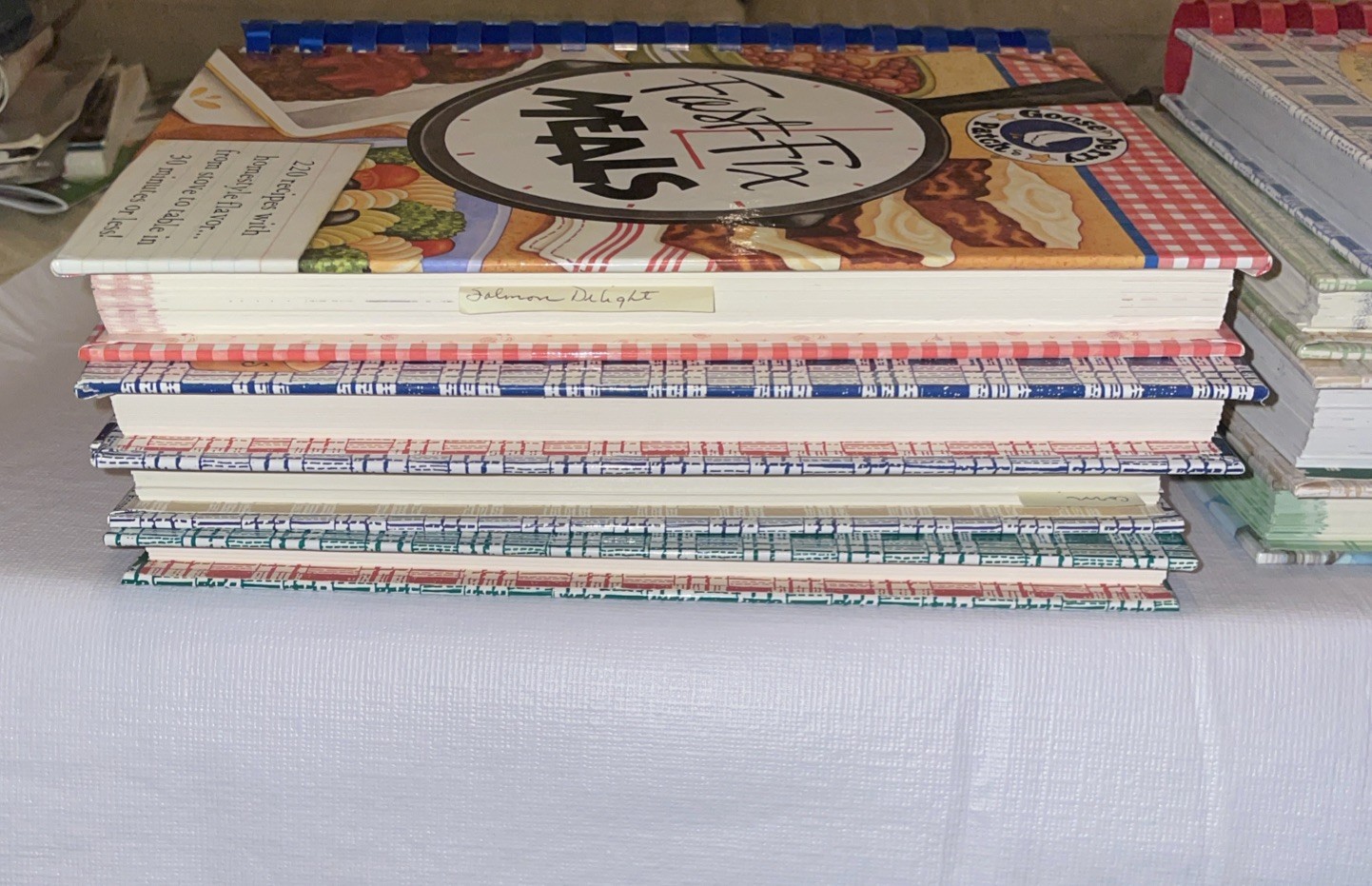 Huge Lot Of 16 Goose Berry Patch Spiral Bound Variety Cookbooks EUC