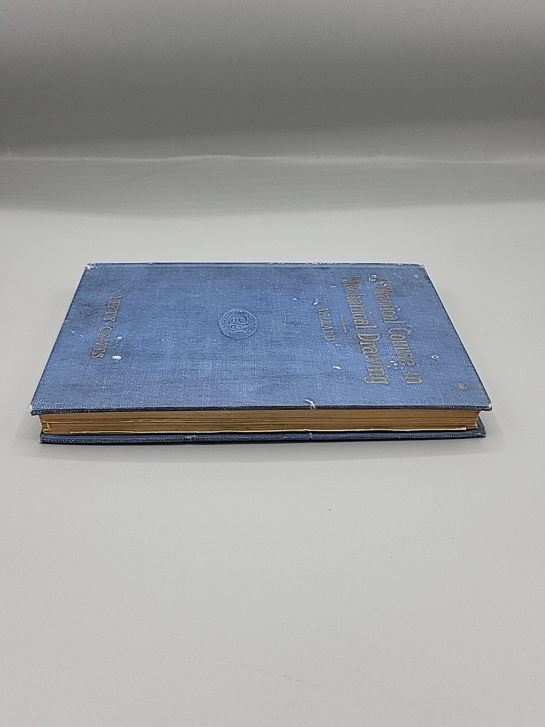 A PRACTICAL COURSE IN MECHANICAL DRAWING – WILLIAM F WILLARD HARDCOVER BOOK 1912