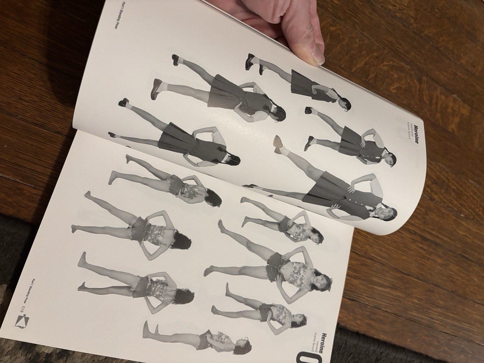 Basic Pose 1152 by Yuko Nakajima Figure Reference Drawing Japanese