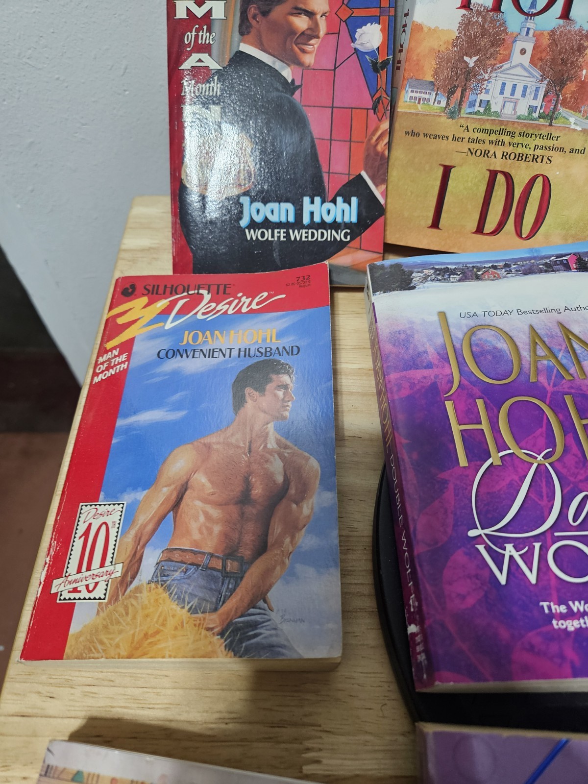 Lot Of 8 Joan Hohl Paperback Books TITLES SEEN
