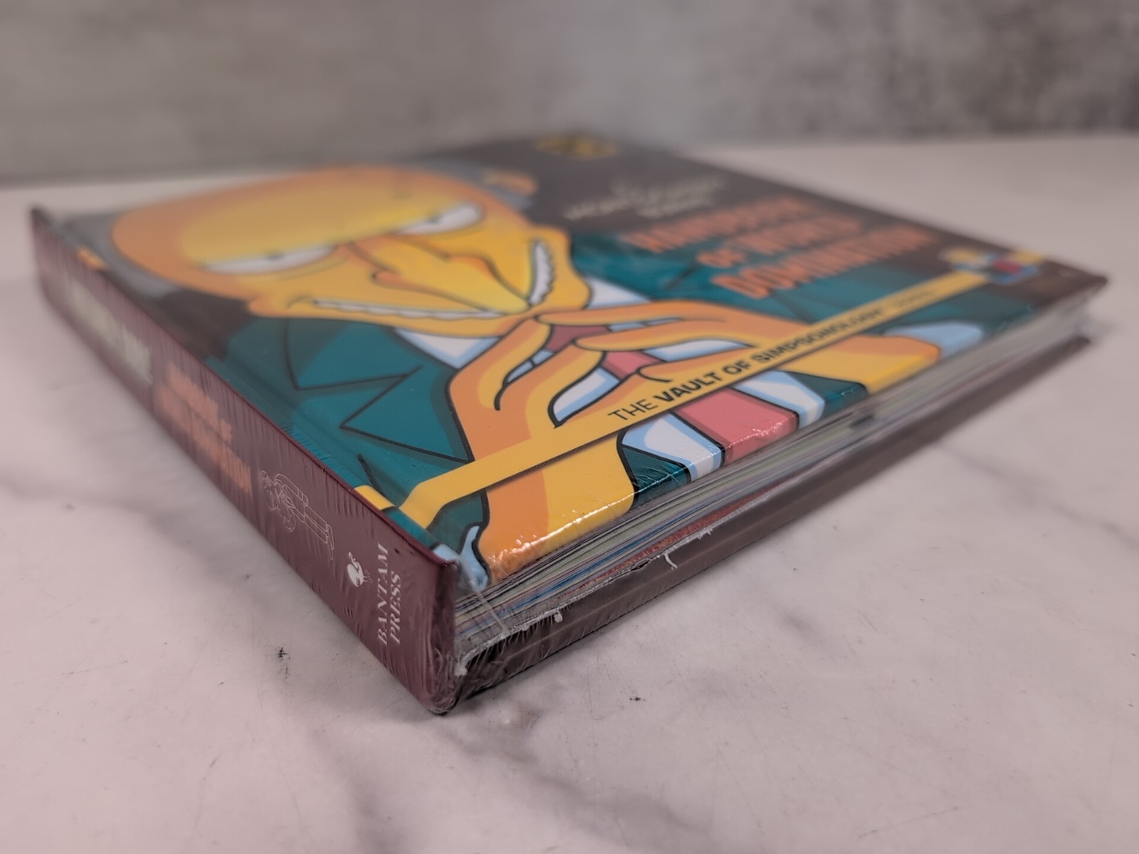 2014 Simpsons C. Montgomery Burns‘ Handbook of World Domination by Matt Groening