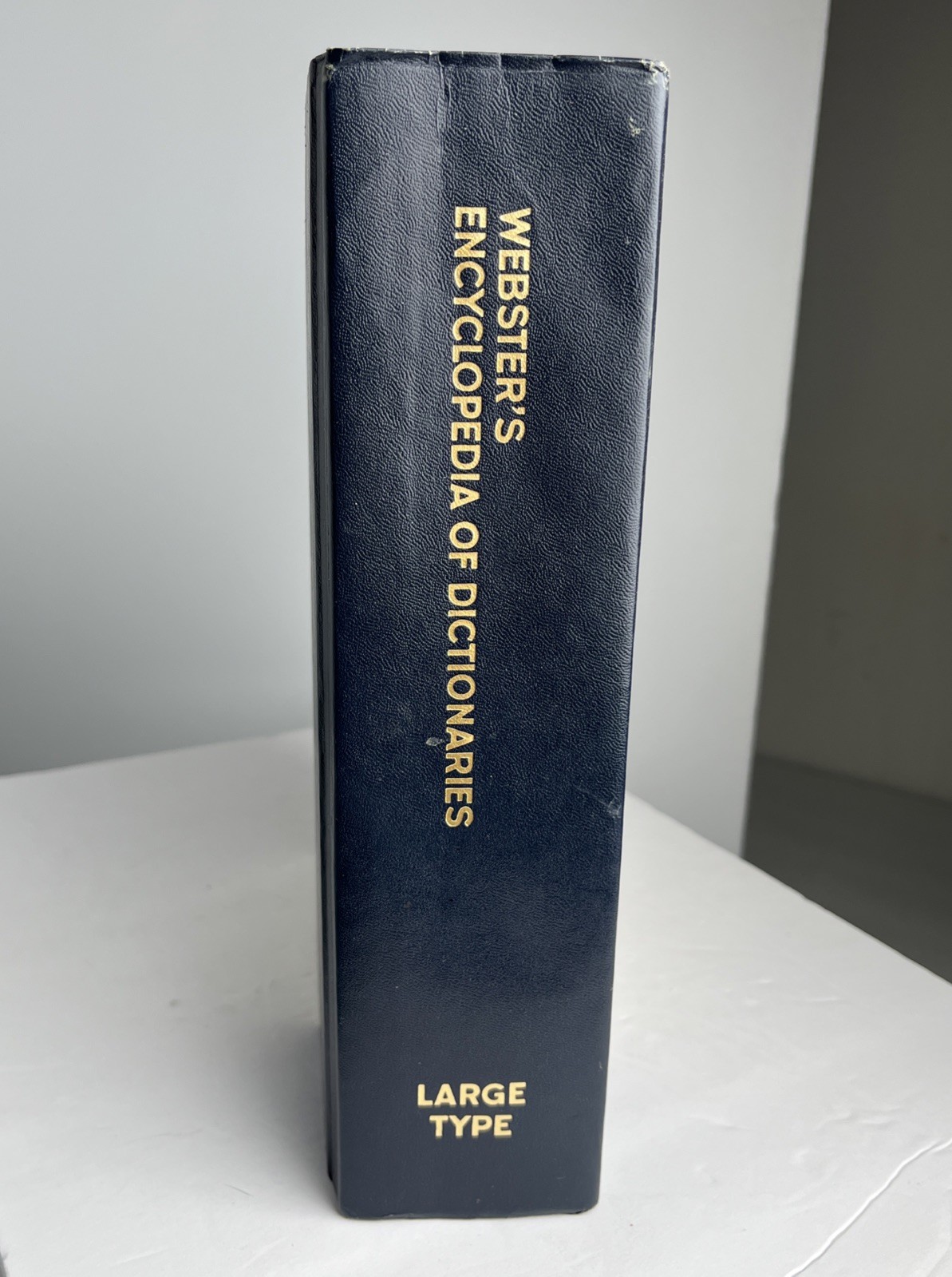 WEBSTER’S Encyclopedia of Dictionaries New American Edition 1981 Large Type VTG