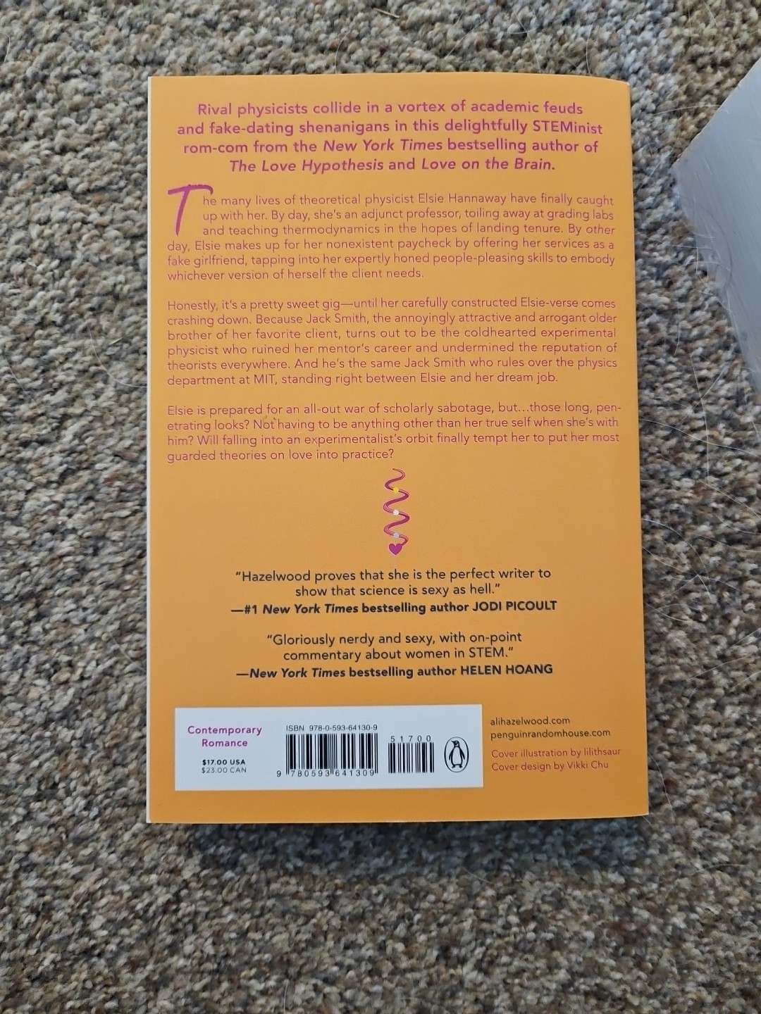 Love, Theoretically by Ali Hazelwood (2023, Trade Paperback)