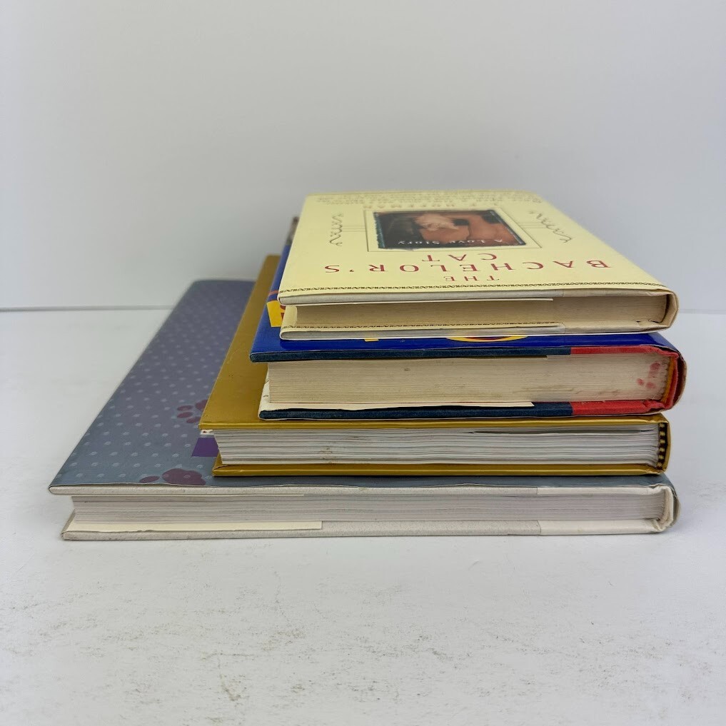 Lot of 4 Cat Books Multiple Titles/Authors Hardcover