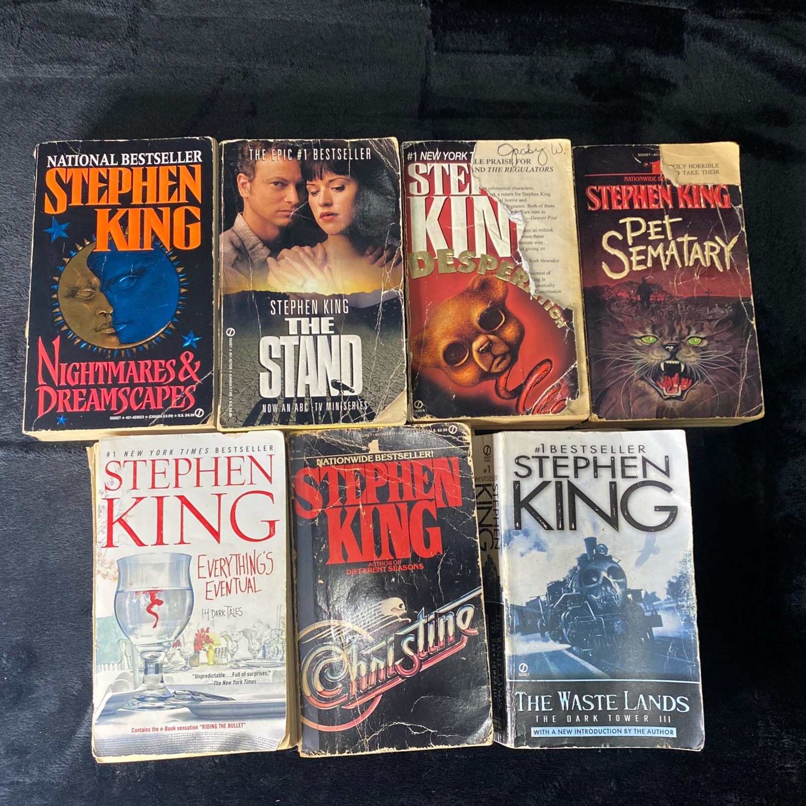 Stephen King Books Paperback Lot 15