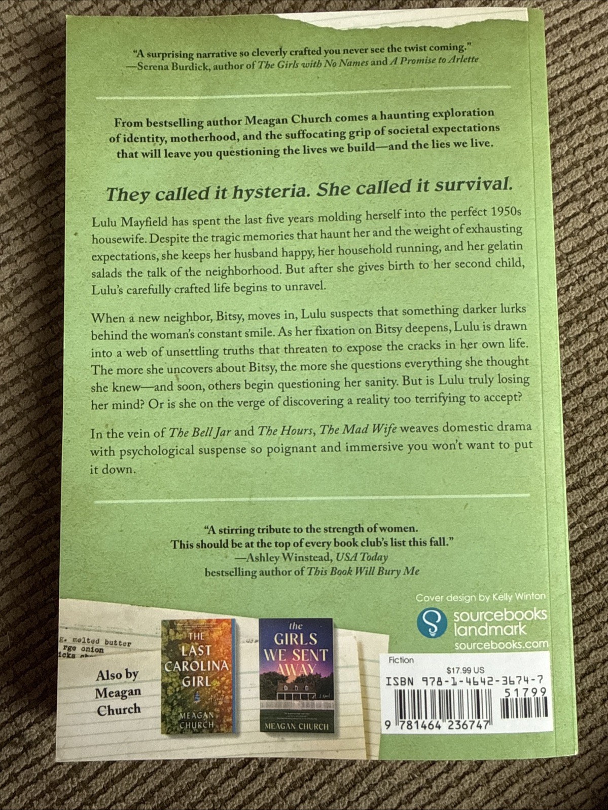 The Mad Wife A Novel – Meagan Church