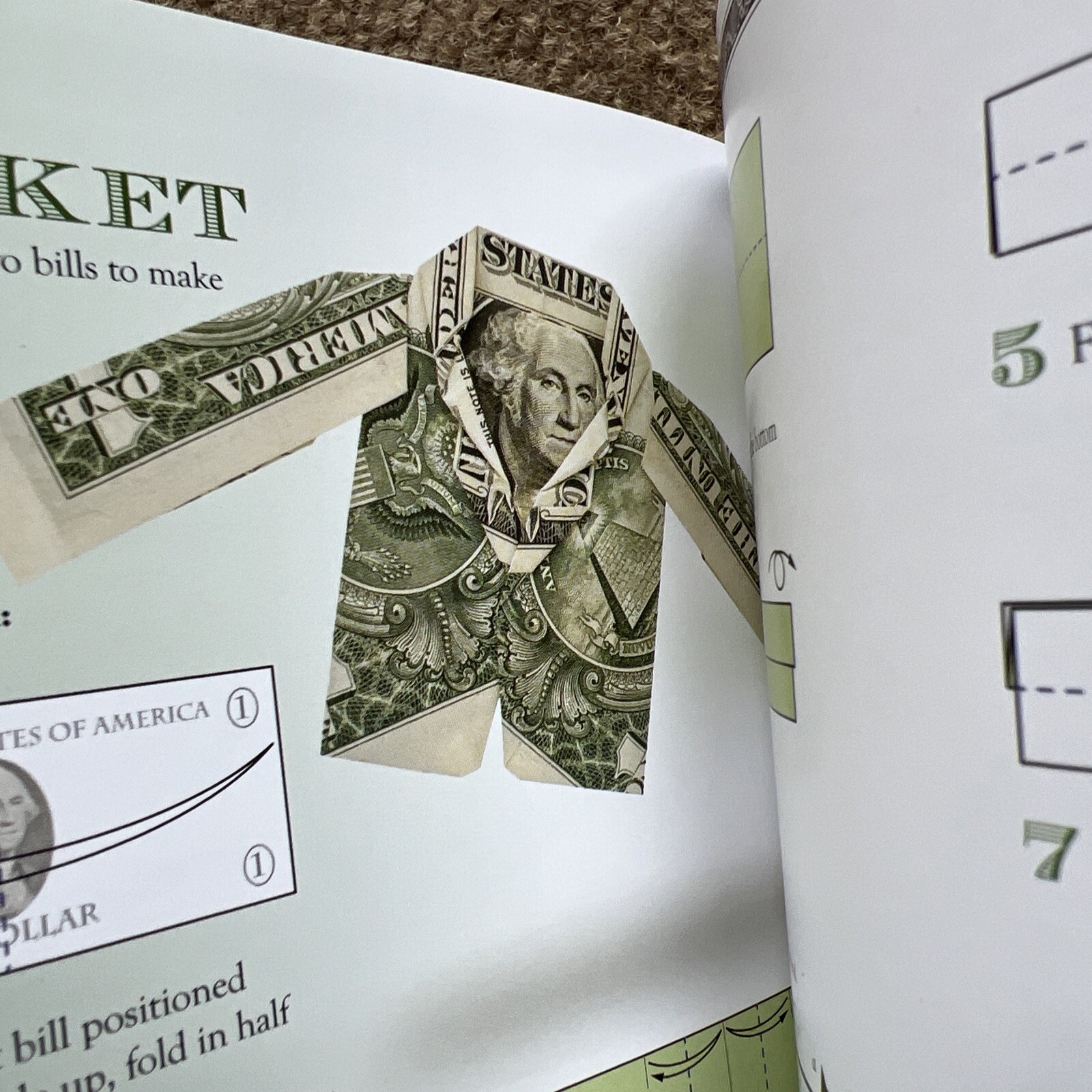 Dollar Bill Origami book by Won Park 72 Pages Illustrated And Instructions