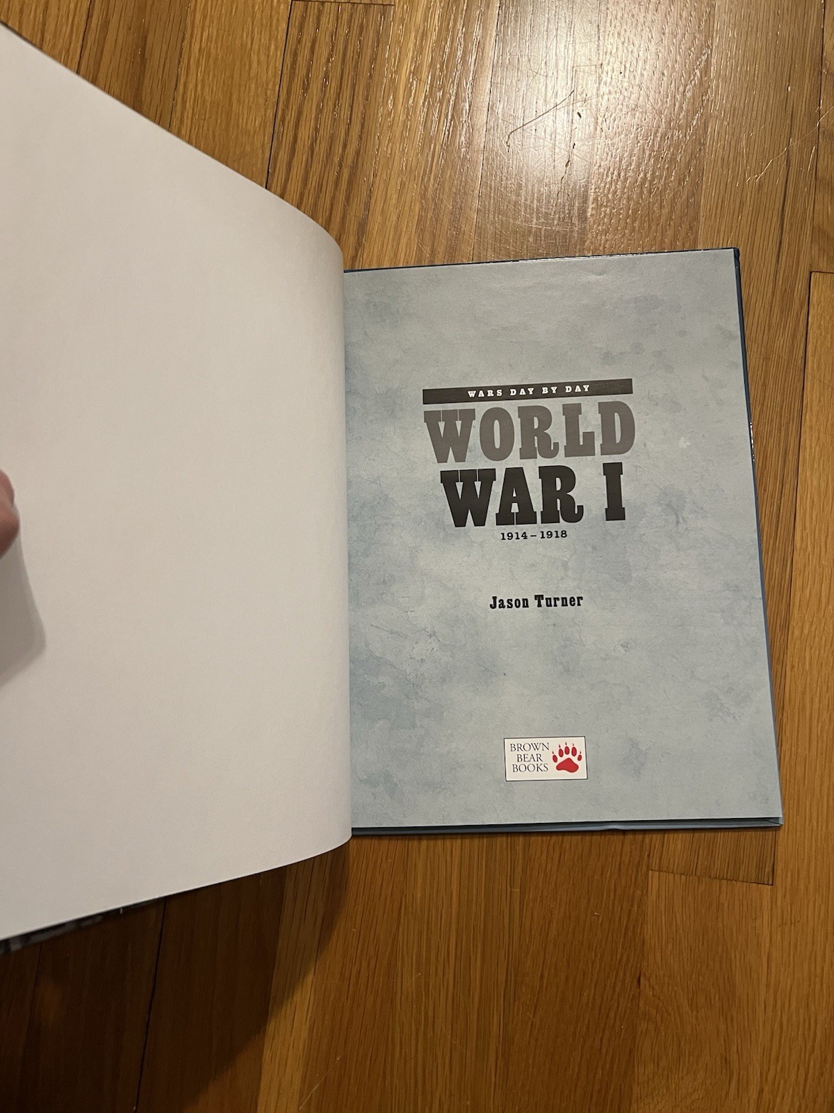 Two Kids Educational Books On WW1 – USED Ex-Library Hardcovers