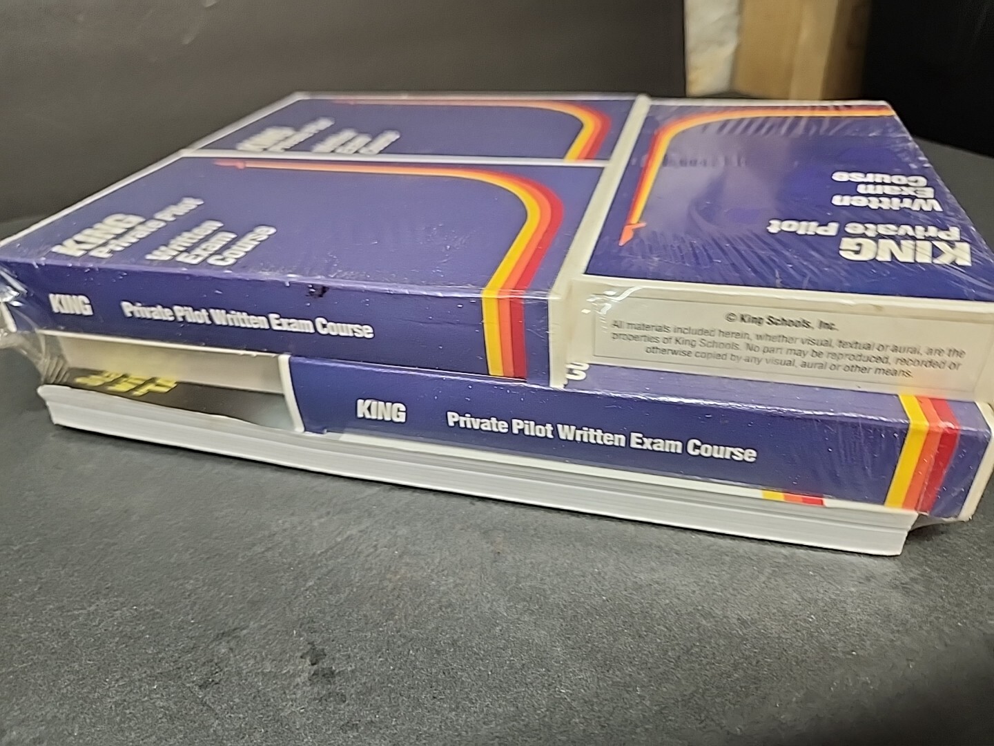 King Private Pilot Written Exam Course Sealed Vhs?? Nos
