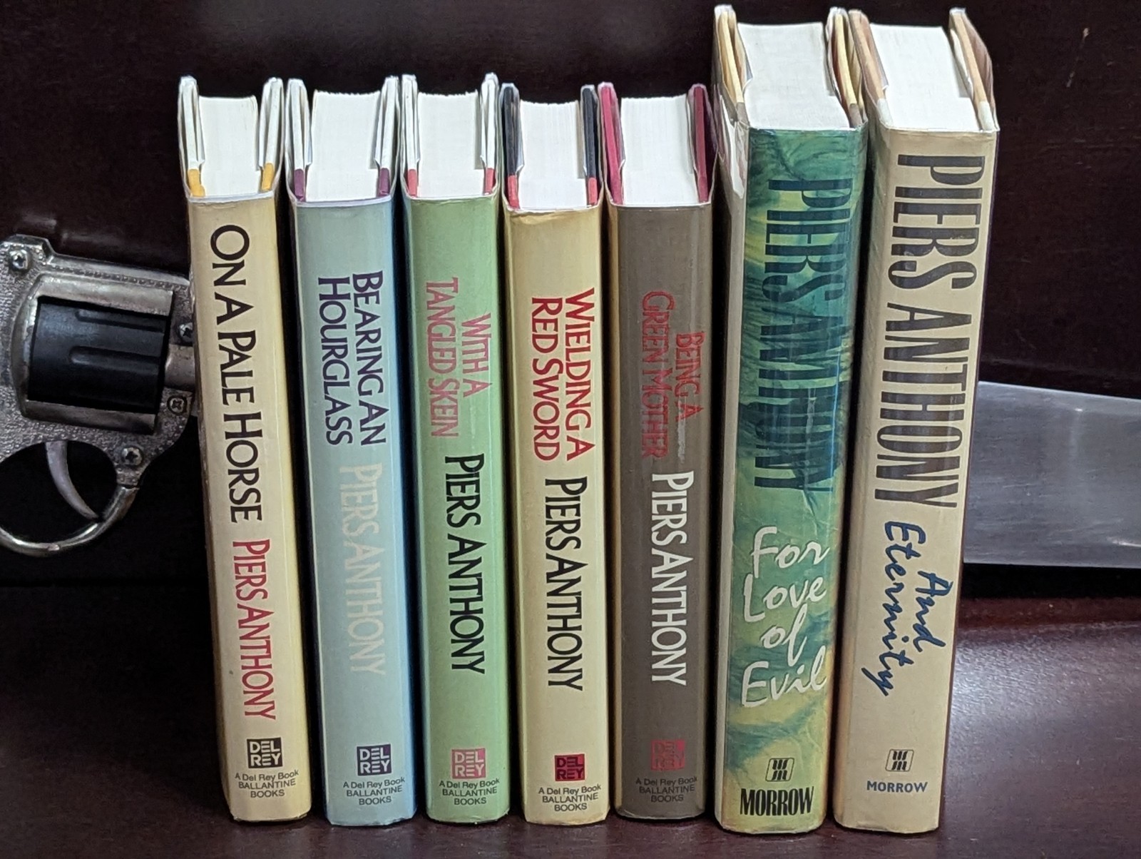 Incarnations of Immortality Piers Anthony 1st Edition 1st Print Complete Set