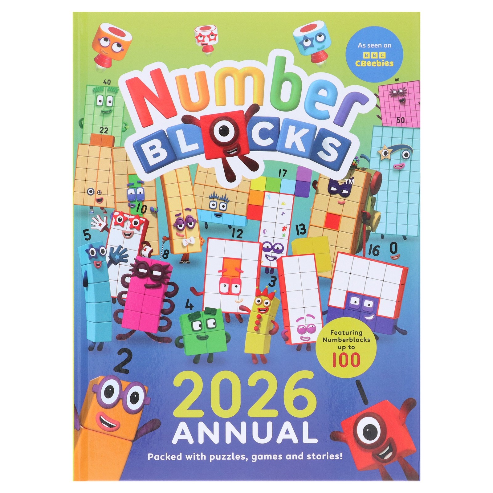 Numberblocks Annual 2026: Packed with Puzzles, Games and Stories – Ages 3-5 – HB