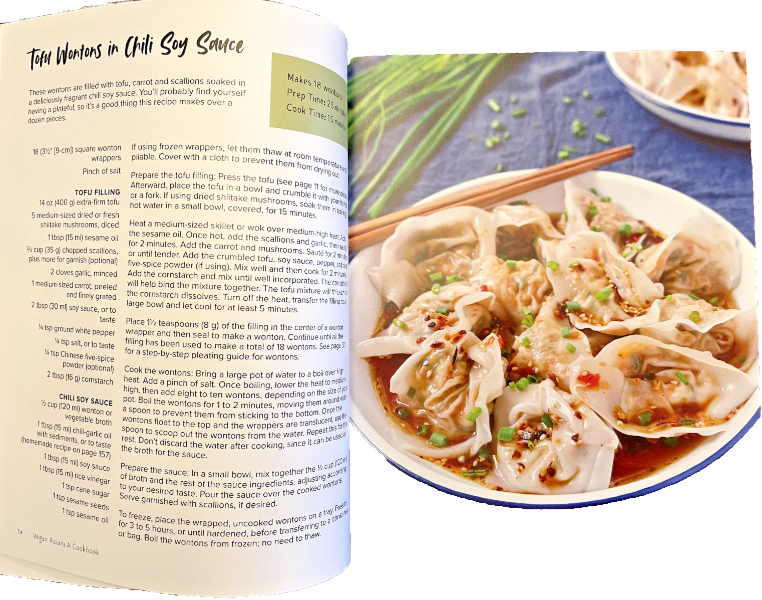Cookbook Vegan Asian Dishes from Thailand Japan Recipes Book 168 Pages