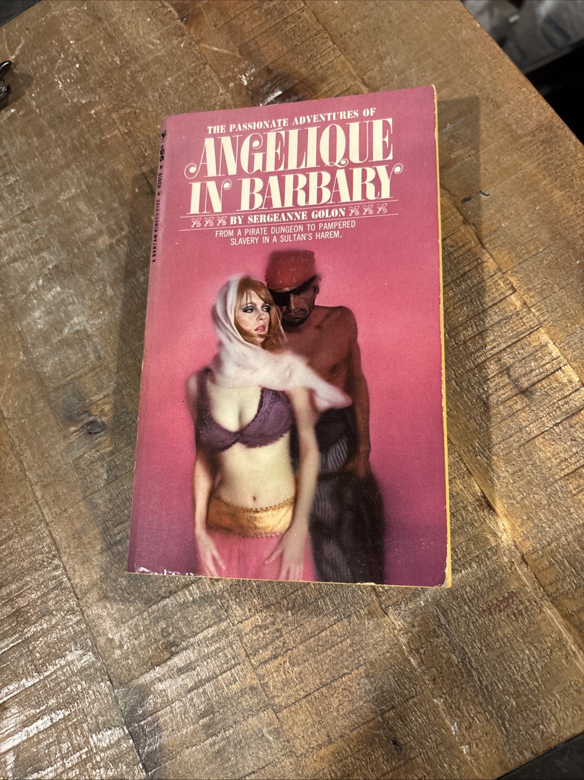 Angelique in Barbary by Sergeanne Golon 1966 Paperback