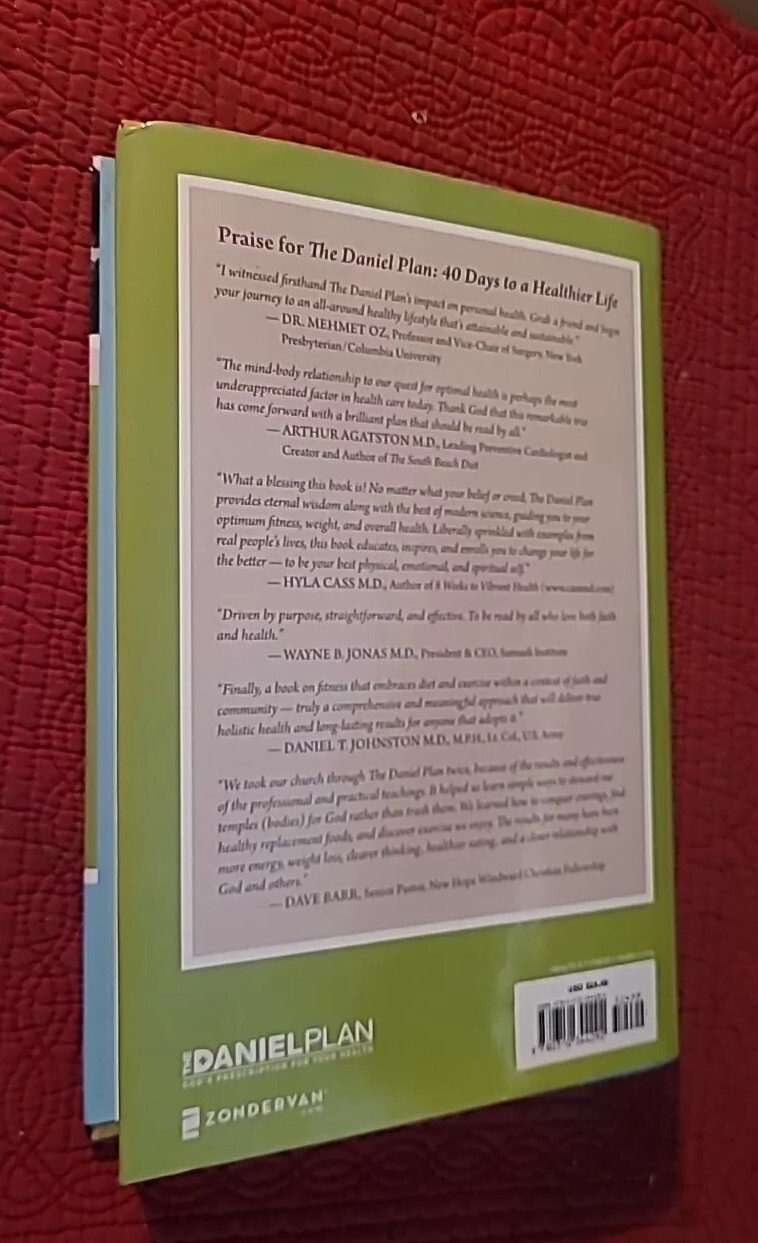 The Daniel Plan Ser.: The Daniel Plan : 40 Days to a Healthier Life by Daniel…